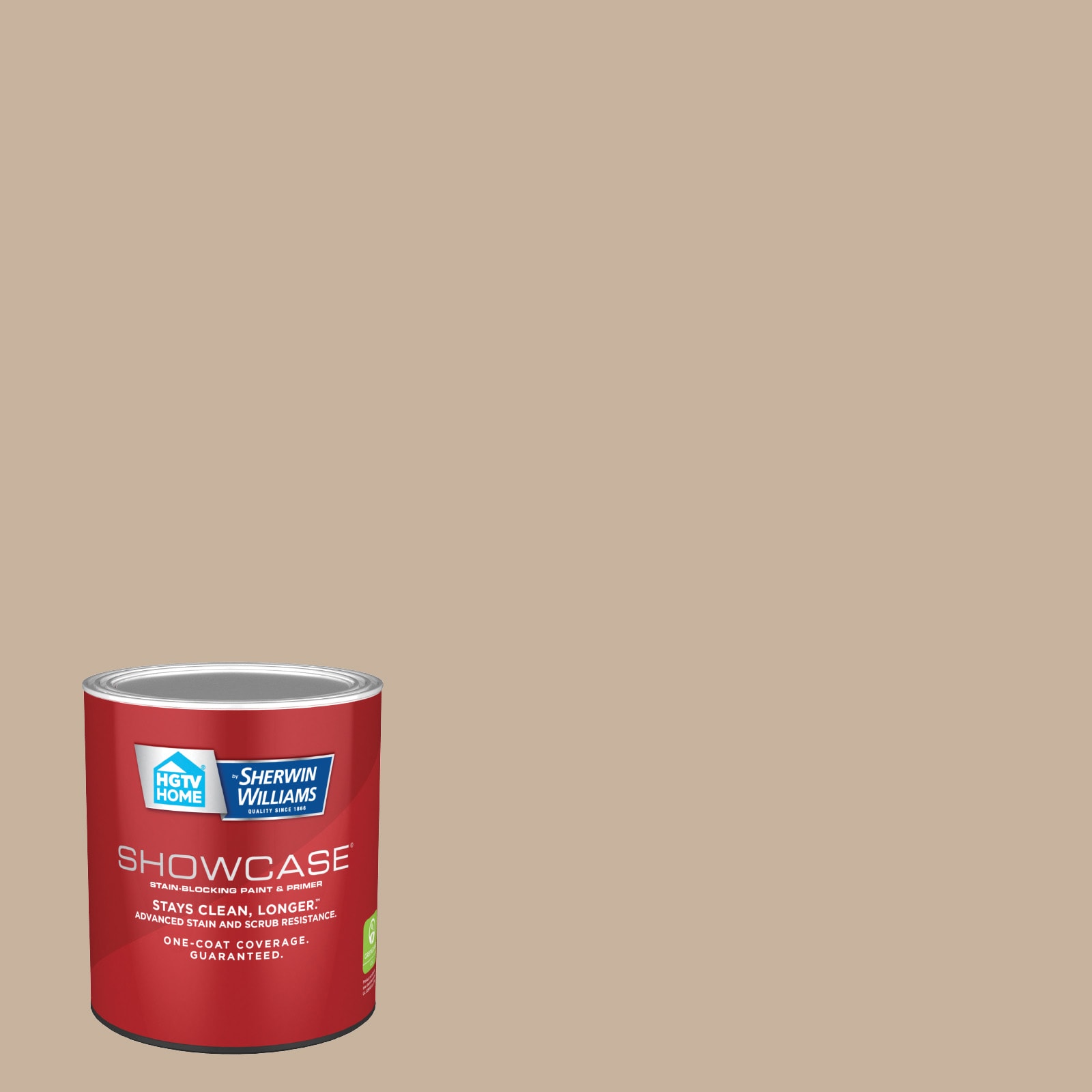 HGTV HOME by Sherwin-Williams 3003-10A-935222 Showcase Eggshell Moose Mousse 3003-10A Acrylic Interior Paint Paint + Primer ( 1-quart )