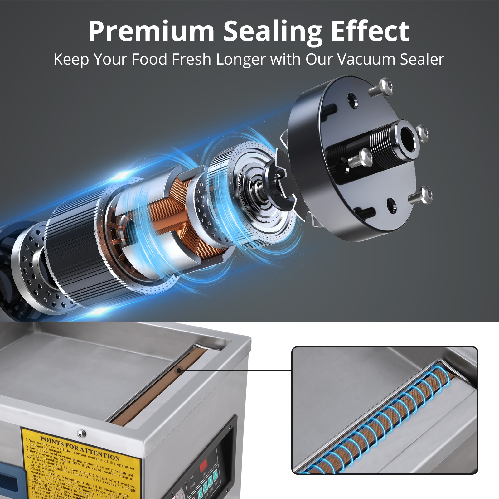 Garvee CD6-LYA0-1HV Vacuum-Sealers - View #4