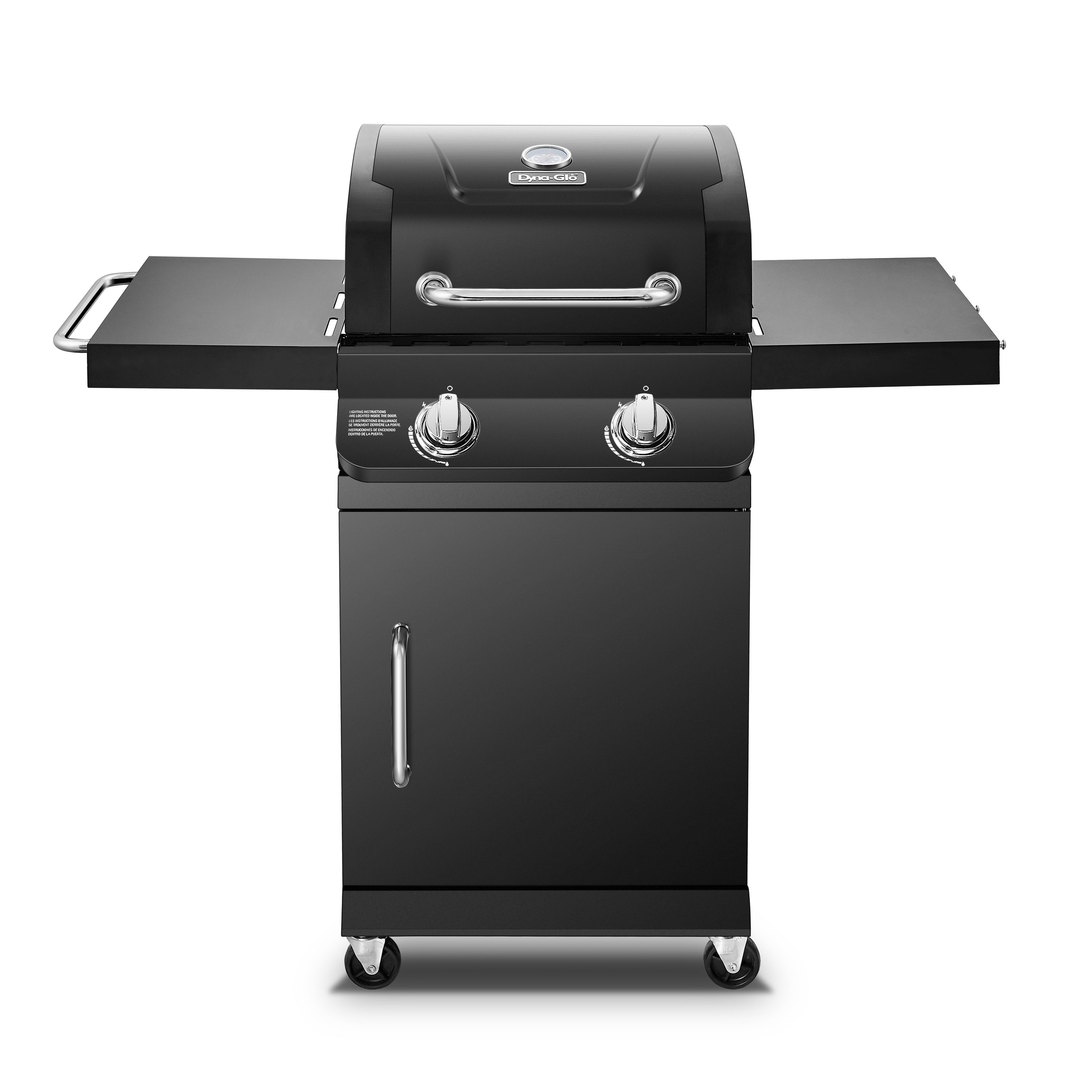 ligegyldighed controller Fremmed Dyna-Glo Black 2-Burner Liquid Propane Gas Grill in the Gas Grills  department at Lowes.com