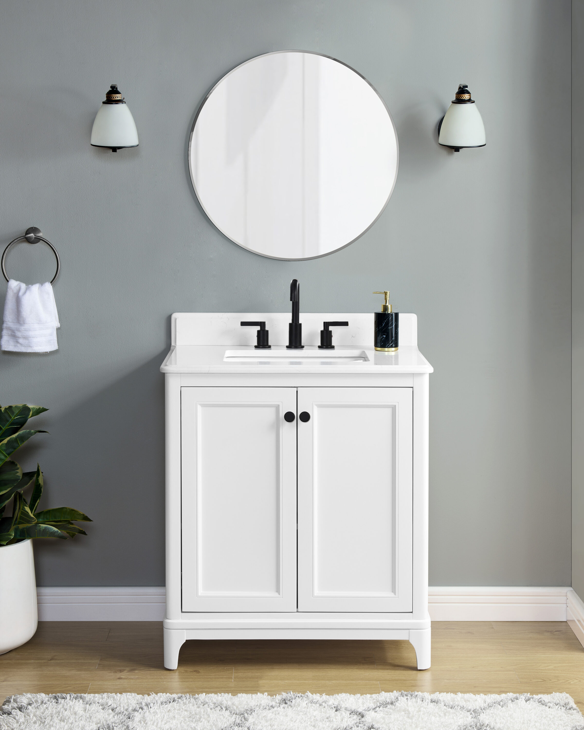 allen + roth LW-8681-30 Bath-Vanity-Combo - View #4