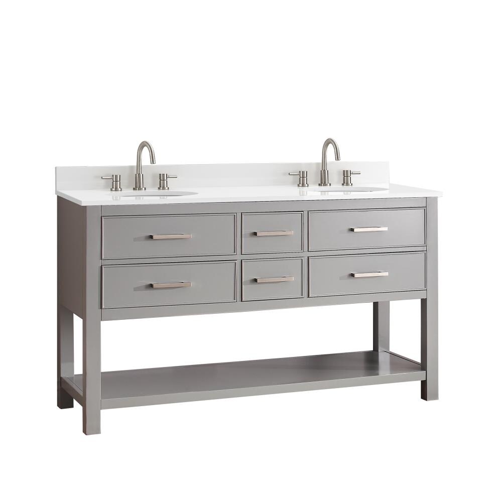 Avanity BROOKS-VS60-CG-EW Bath-Vanity-Combo - View #2