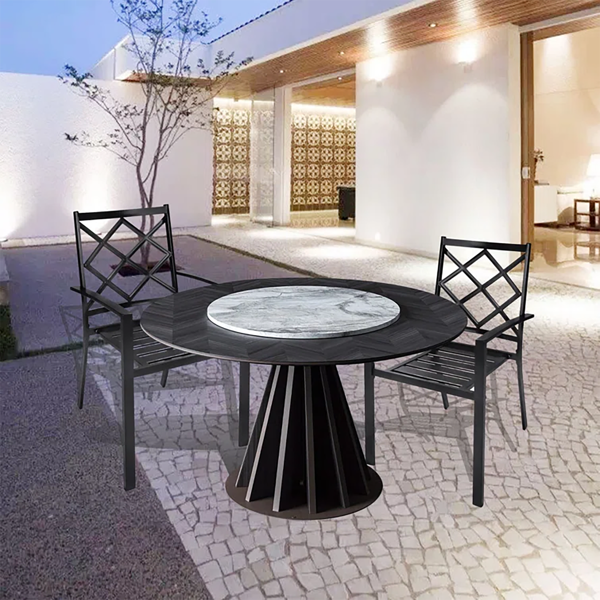 Forclover ALLC-13BK Patio-Conversation-Sets - View #9