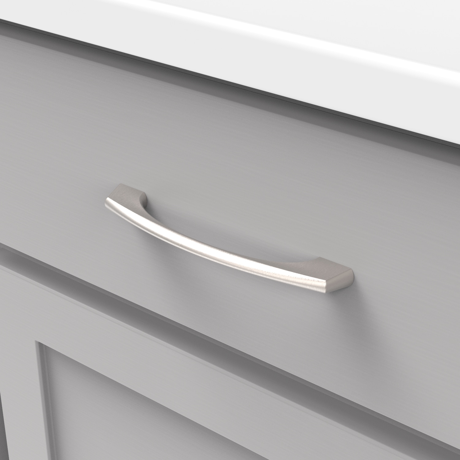 Greenwich Stainless Steel Kitchen Cabinet Handles, 5-1/16"
