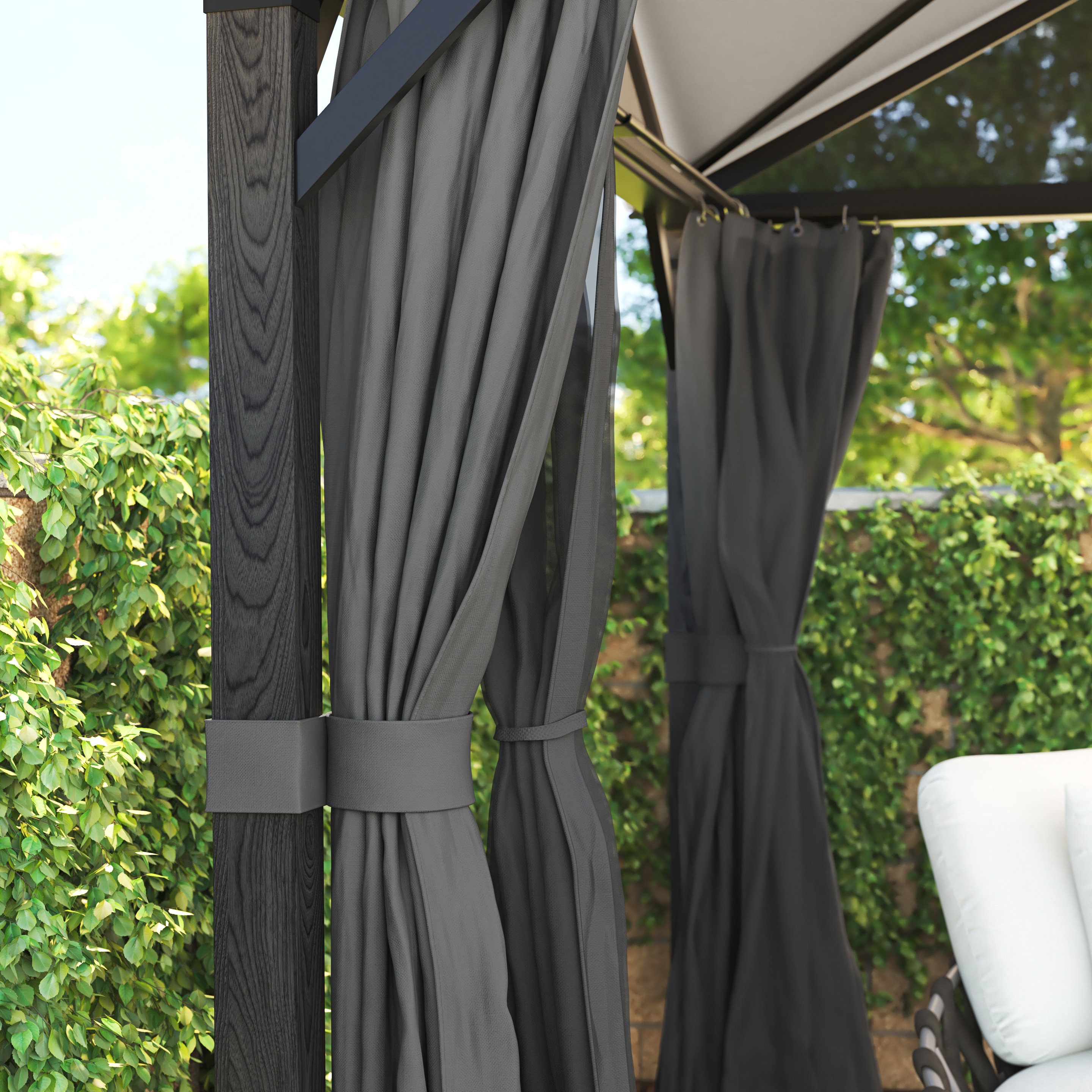 Style Selections TPGAZ2307A Wood-Resin-Gazebos - View #8