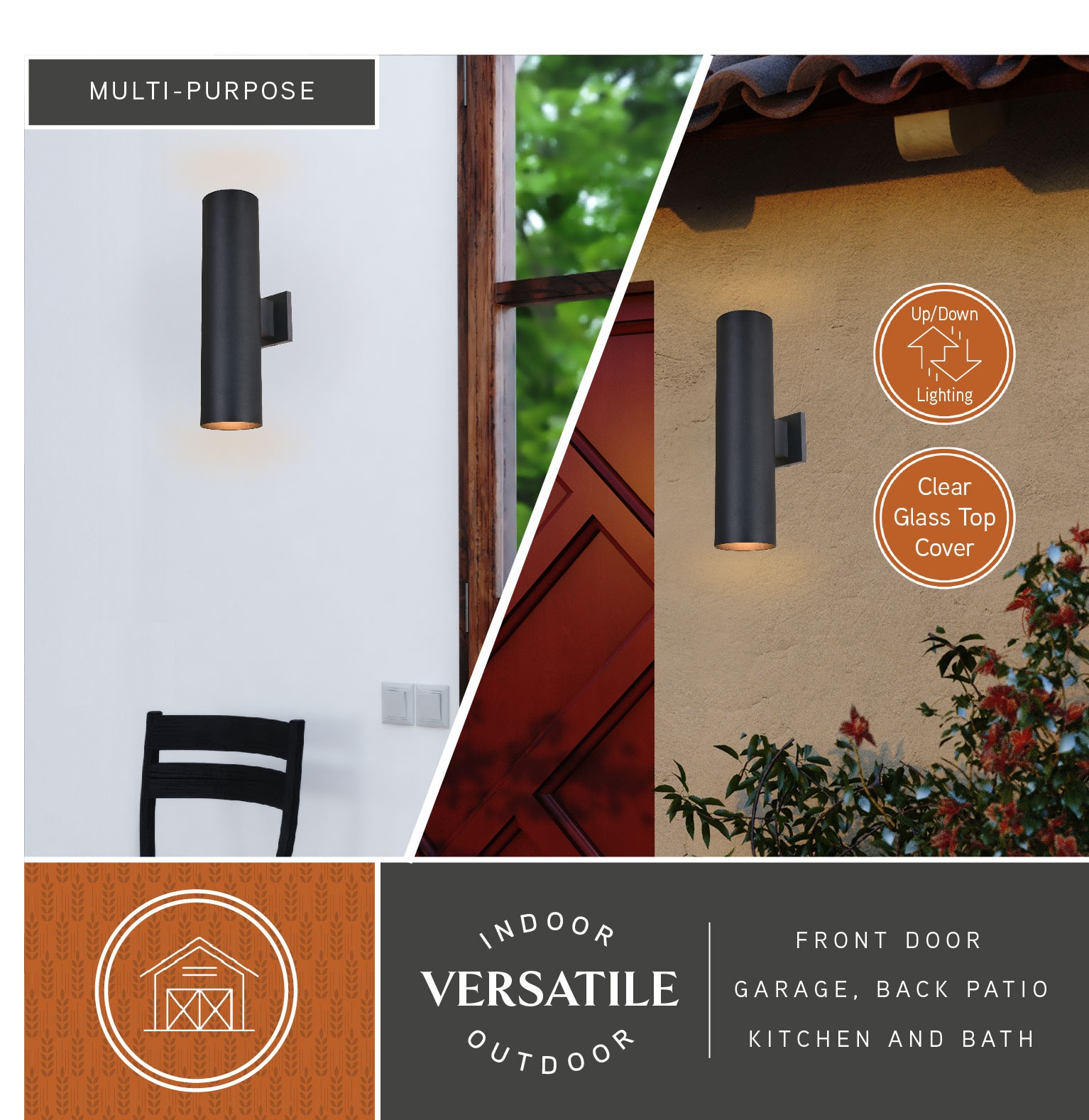Cascadia T0652 Outdoor-Wall-Lighting - View #3