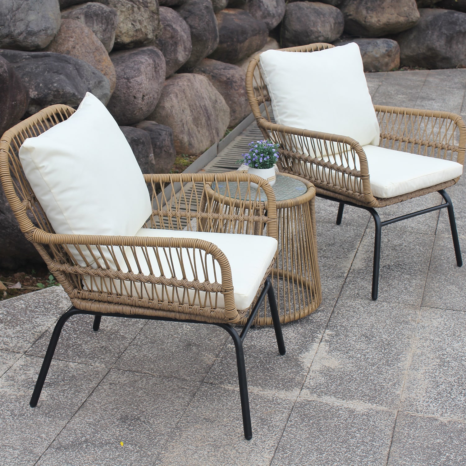 SINOFURN SYA990011BG Patio-Conversation-Sets - View #19