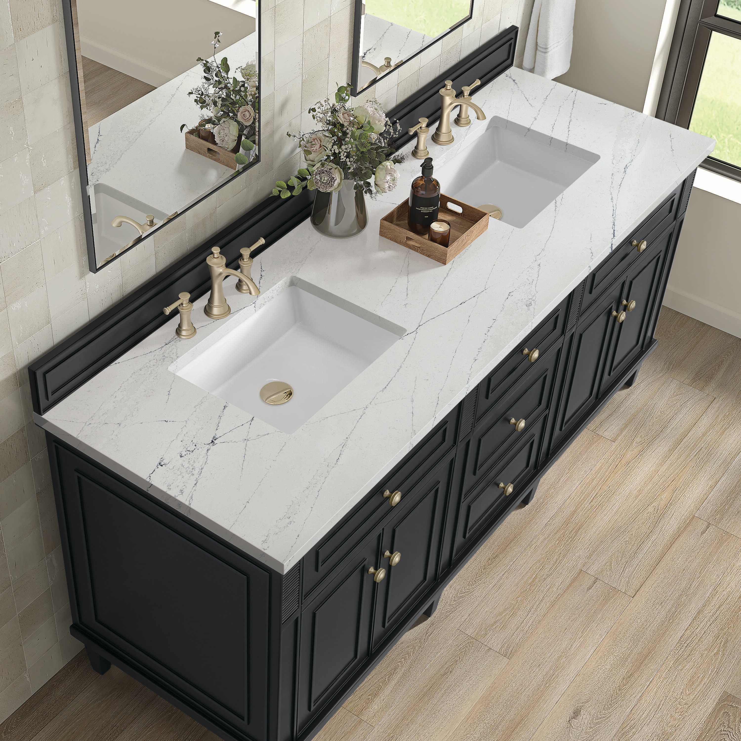 James Martin Vanities 424-V72-BKO-3ENC Bath-Vanity-Combo - View #5