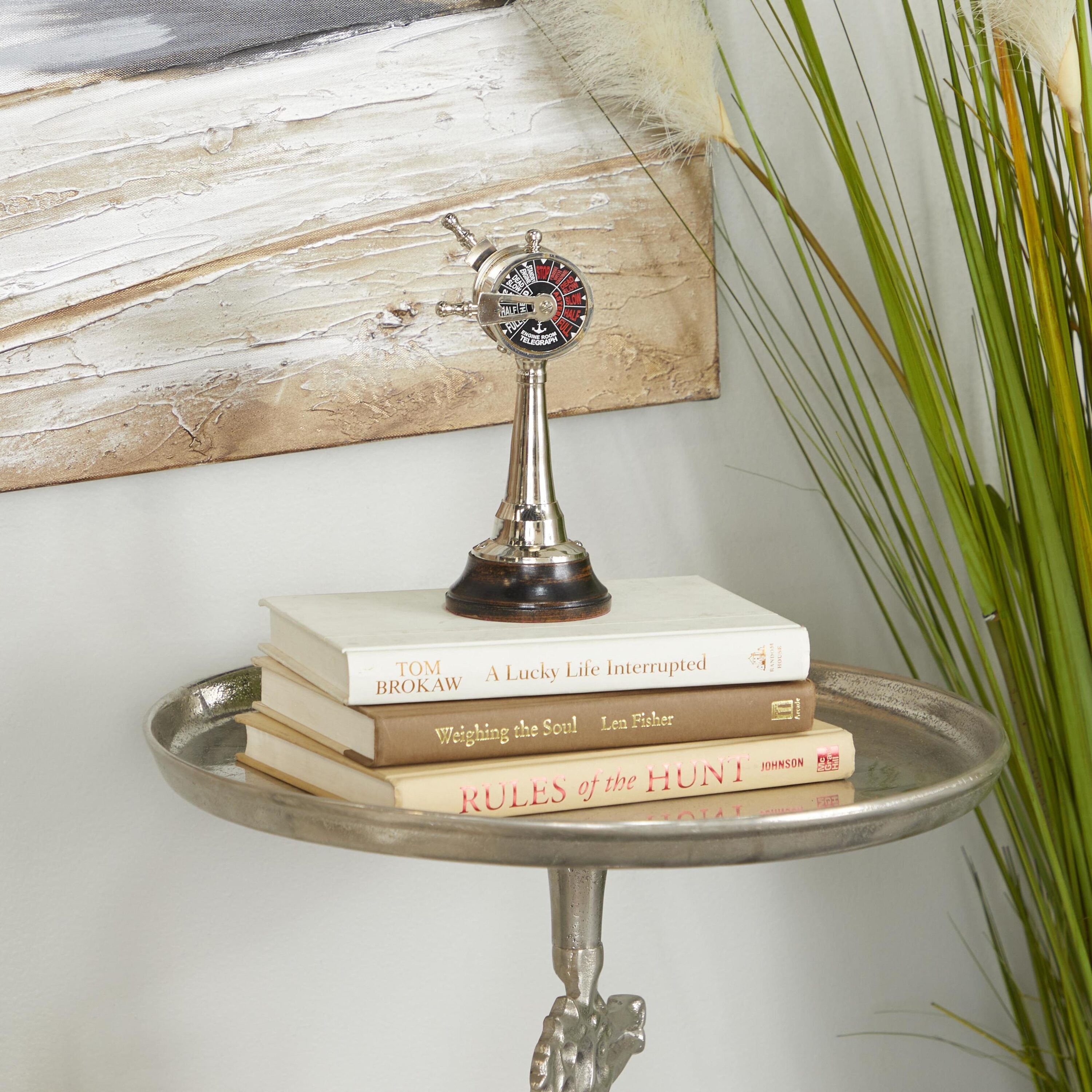 Grayson Lane 57129 Silver Metal Coastal Sculpture