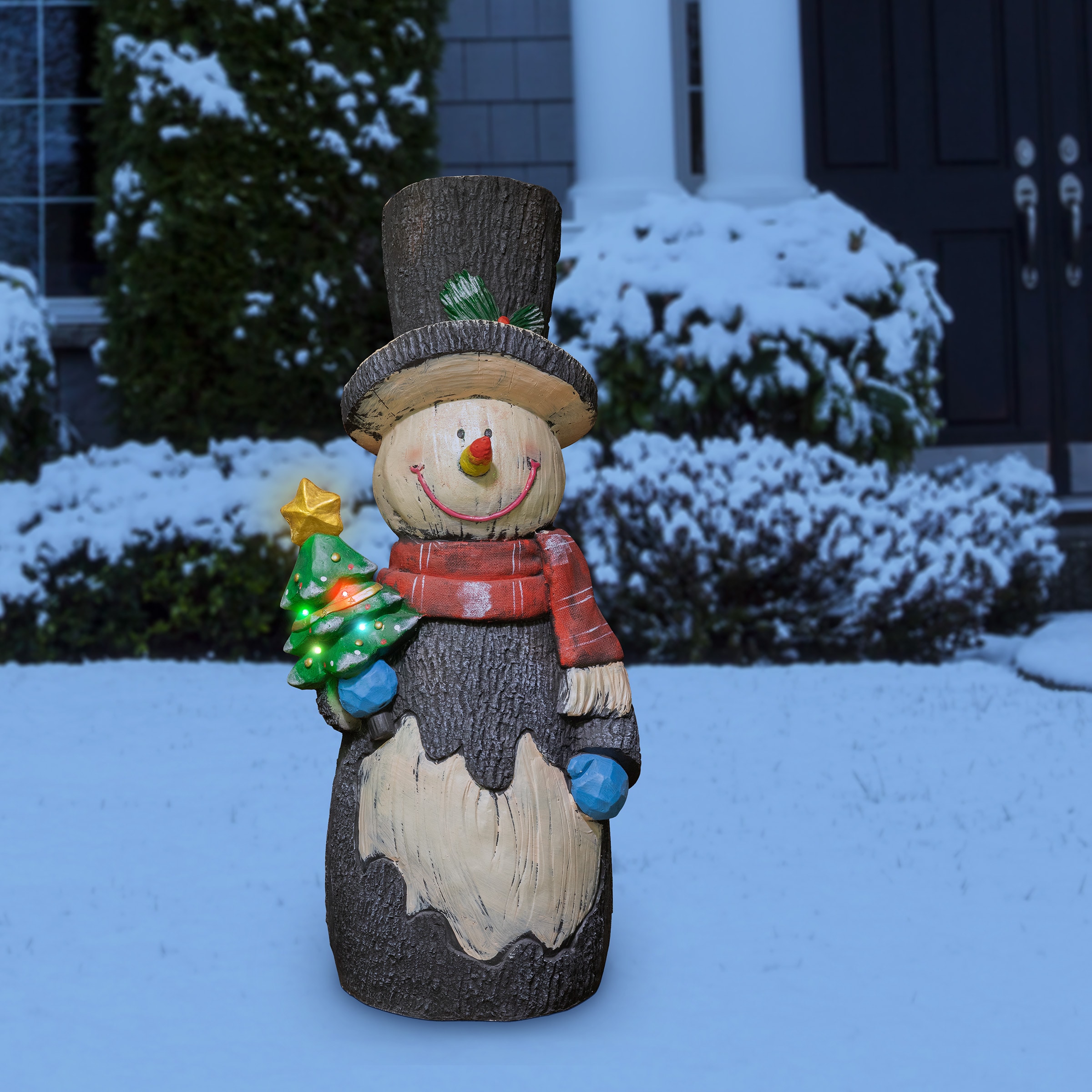Alpine Corporation 48-in Snowman Christmas Decor in the