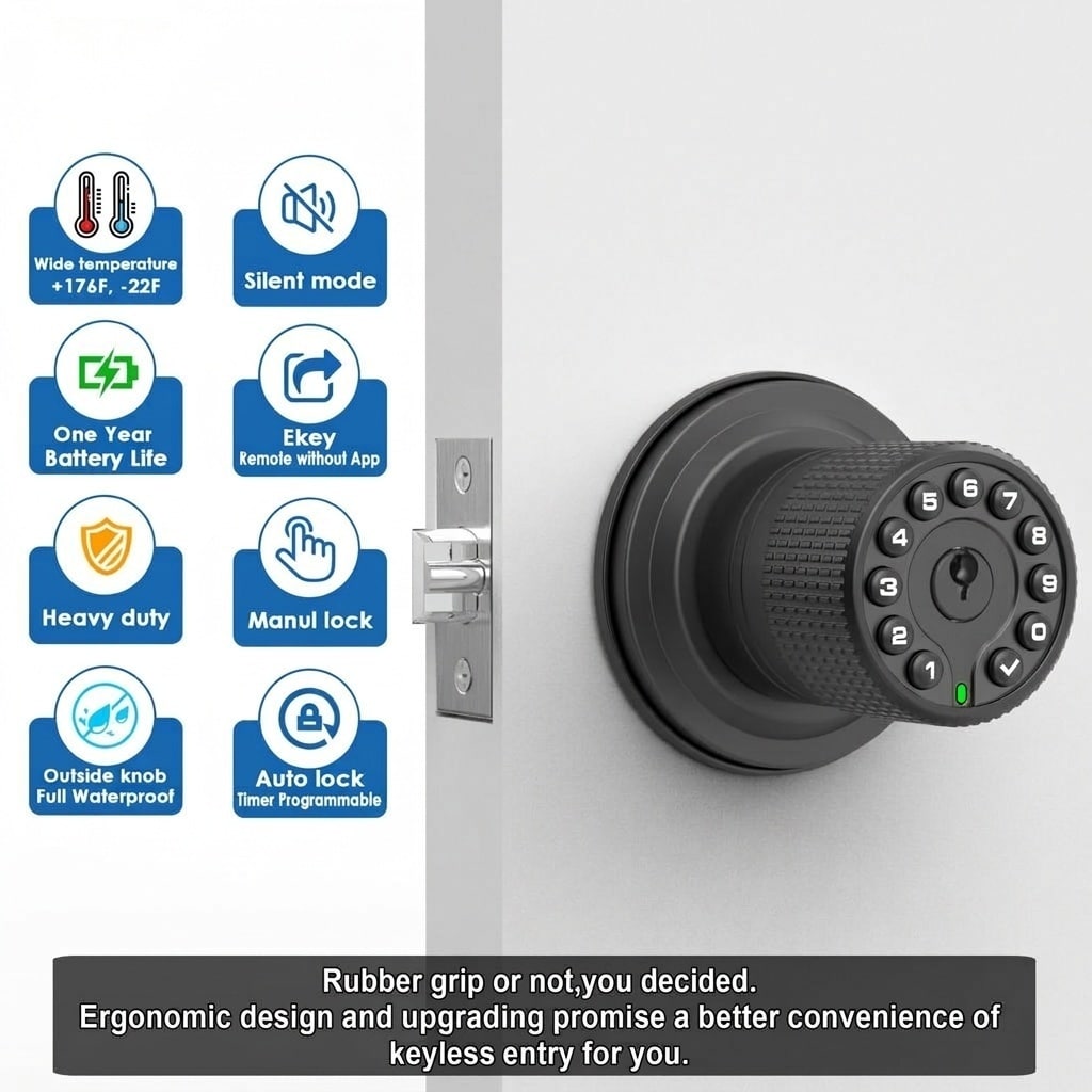 Adrinfly LAD0509M04 Electronic-Door-Locks - View #3