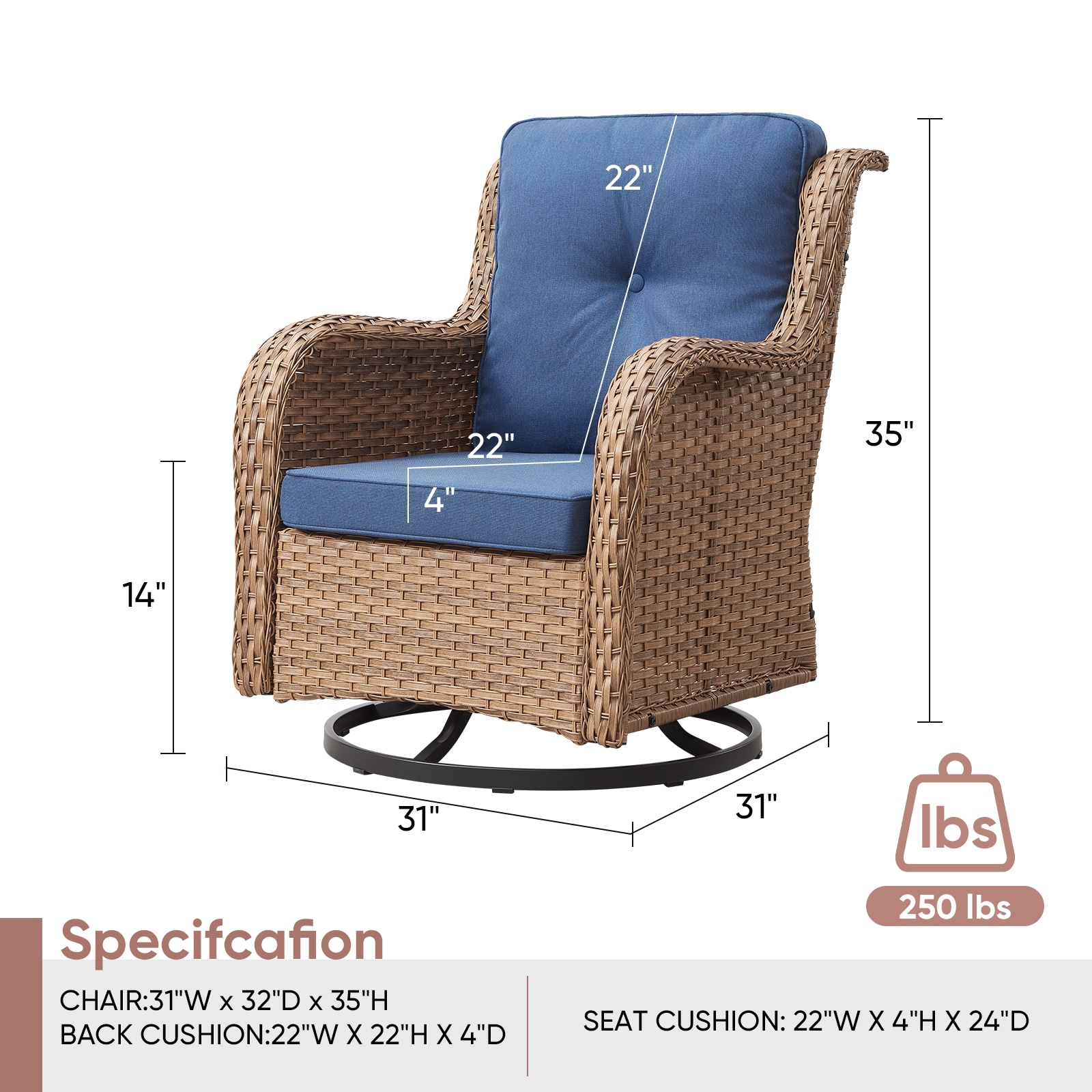  PA110-1 Patio-Chairs - View #8