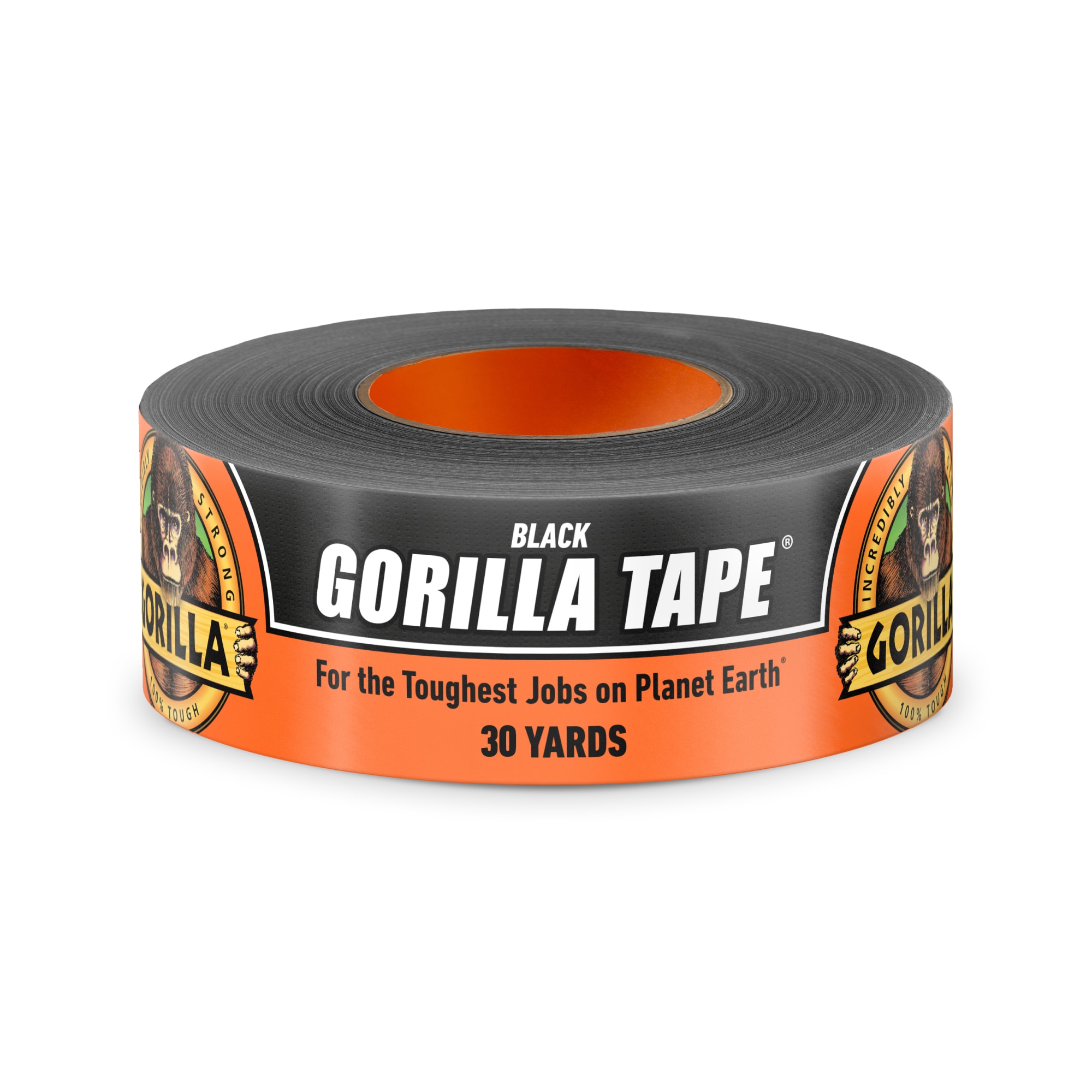 Gorilla Black Duct Tape 1.88-in x 30 Yard(s) #106718
