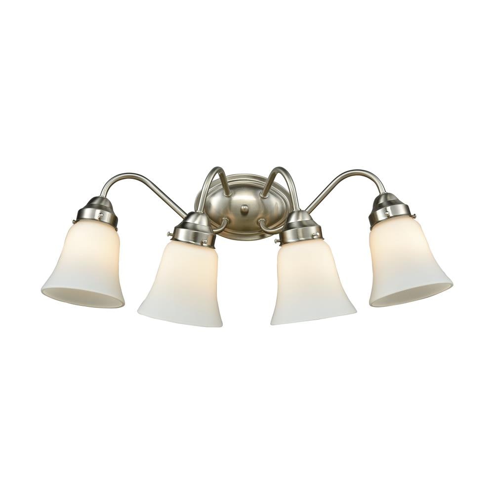 Thomas Lighting CN570412 Califon 23-in 4 -Light Brushed Steel Transitional Vanity light