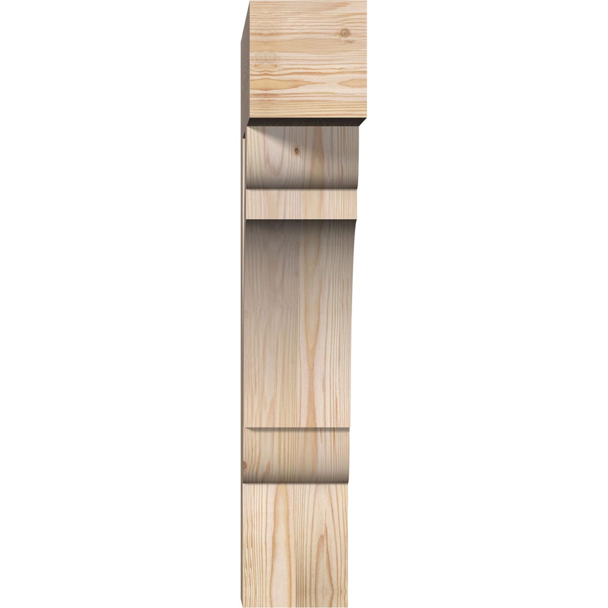 Ekena Millwork BKT06X22X30OLY05SDF Exterior-Brackets-Braces - View #2