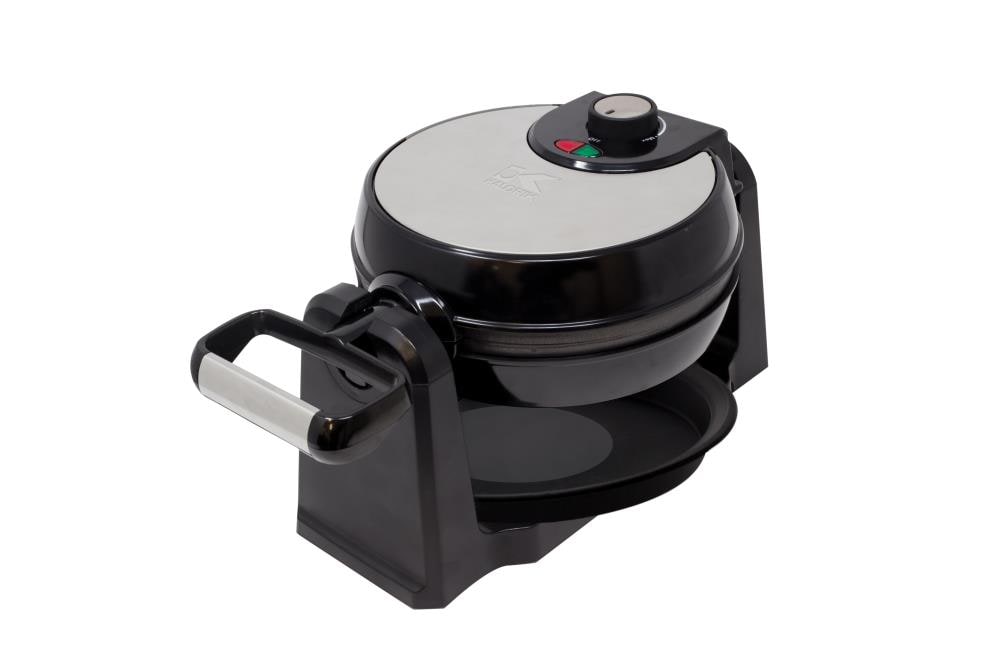 Kalorik WM 44185 BK Rotary Waffle Maker - Black Stainless Steel, Non ...