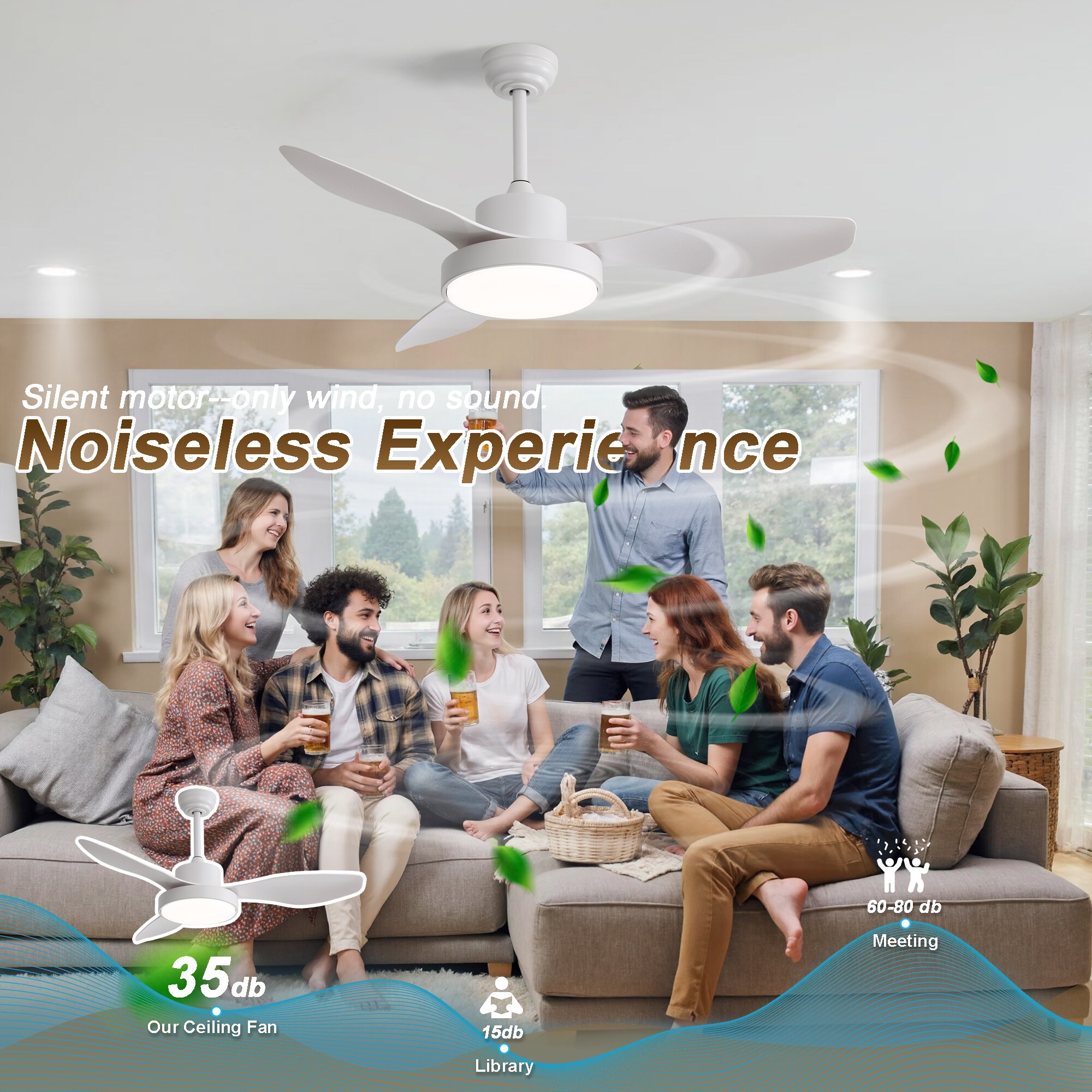 Sunrinx MG12-CF-10 Ceiling-Fans - View #10