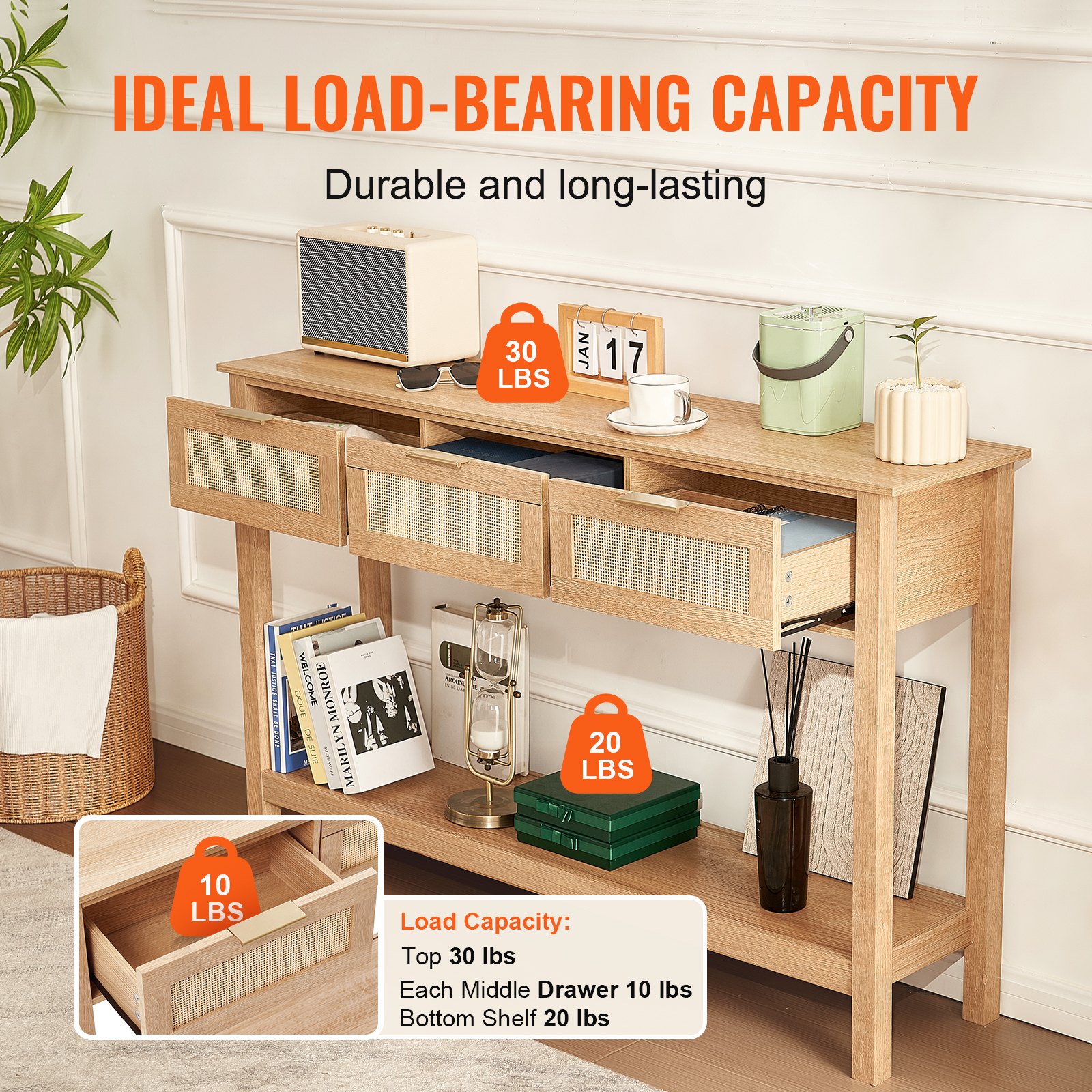 Mecale YAS-B4L6HJ Console-Sofa-Tables - View #6