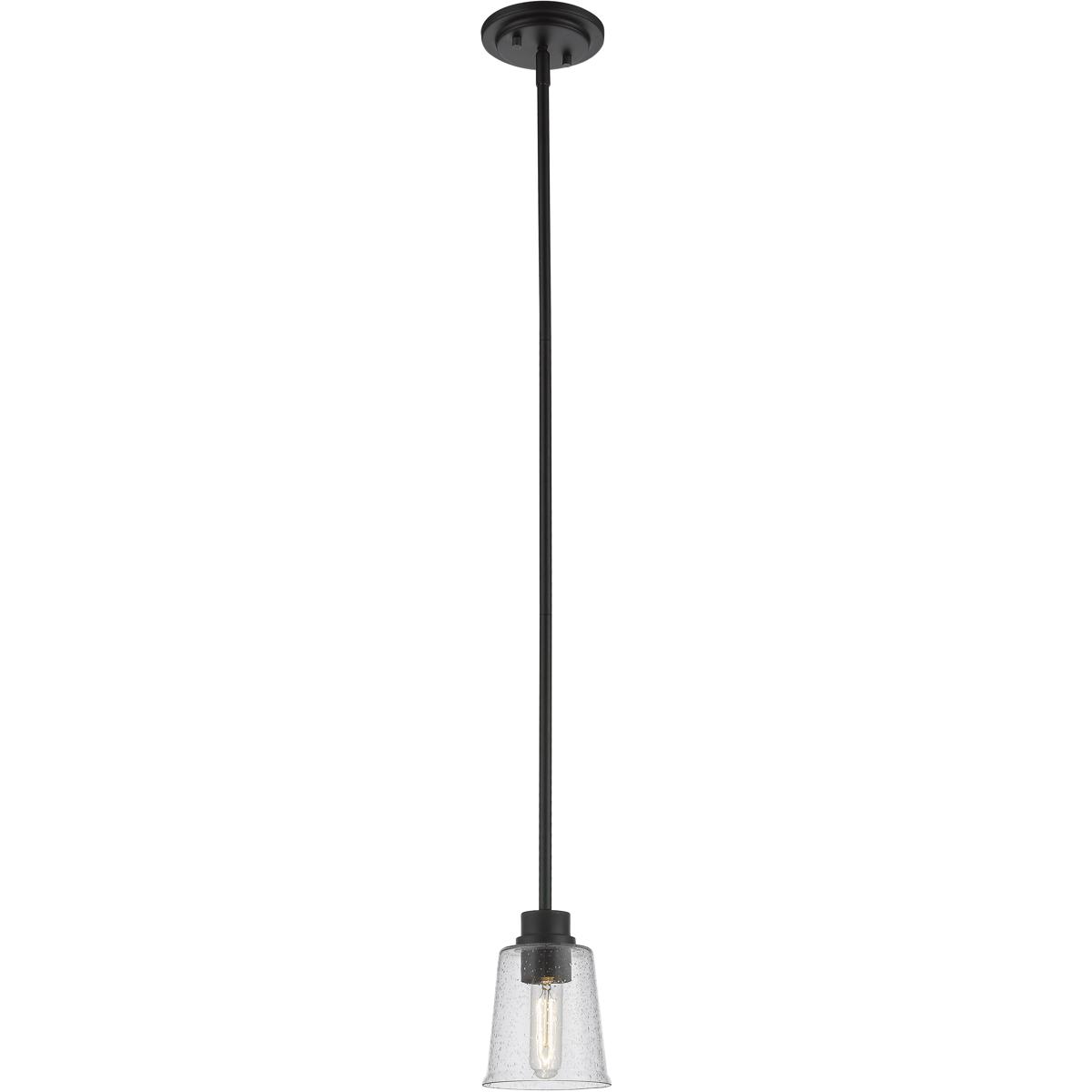 Z-Lite  464MP-MB Bohin 1 Light 5 inch Matte Black Pendant Ceiling Light