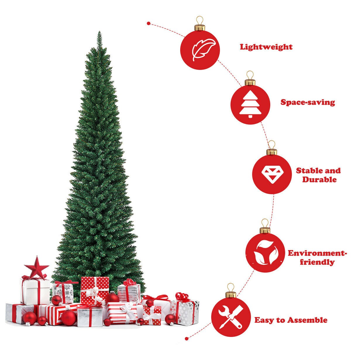 5-Foot Christmas Tree + Echo Pop & Smart Plug $53 Shipped