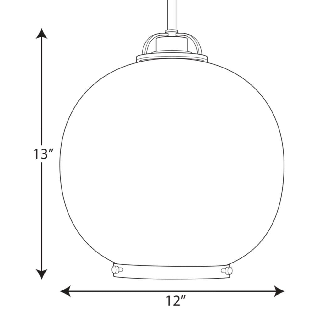 Elegant Antique Bronze Globe Pendant with Seeded Glass Shade