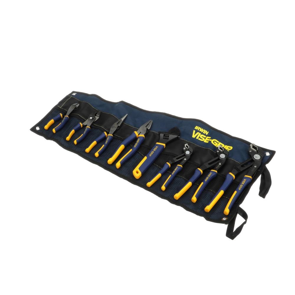 IRWIN VISE-GRIP GrooveLock 8-Pack Assorted Pliers with Soft