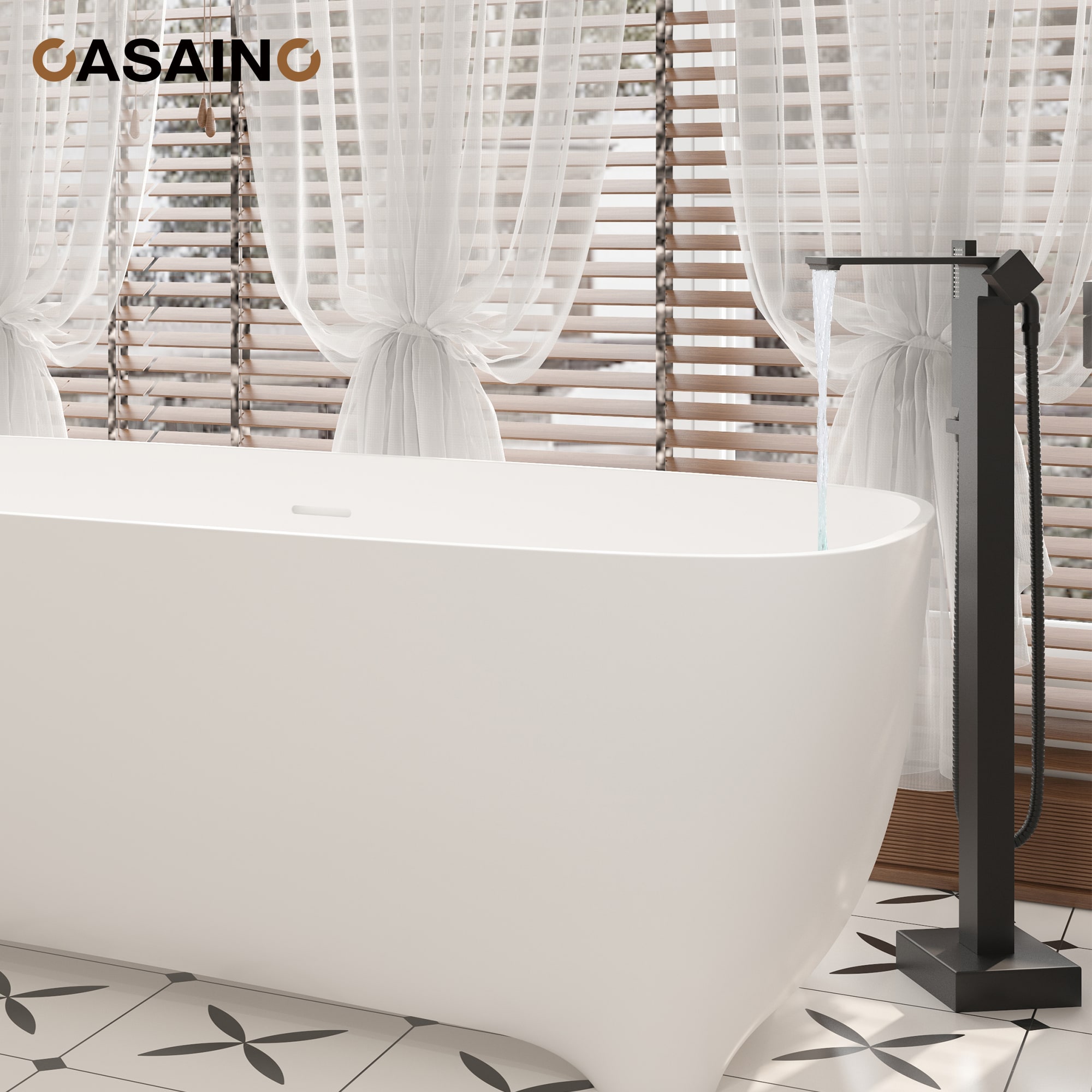 CASAINC MCS182-10BG Roman-Tub-Faucets - View #3