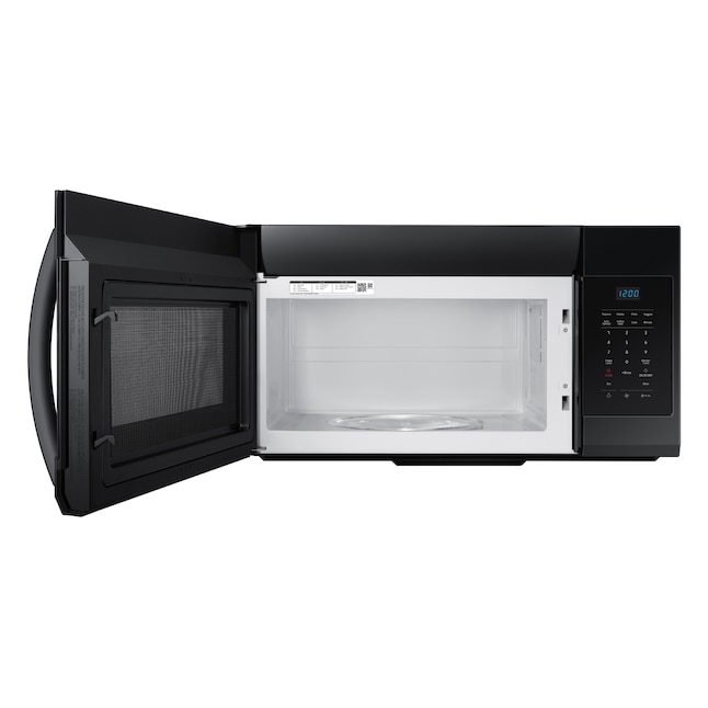 Samsung 1 7 Cu Ft 1000 Watt Over The Range Microwave Black In Microwaves Department At Com - Kenmore Wall Oven Model 790 Manual