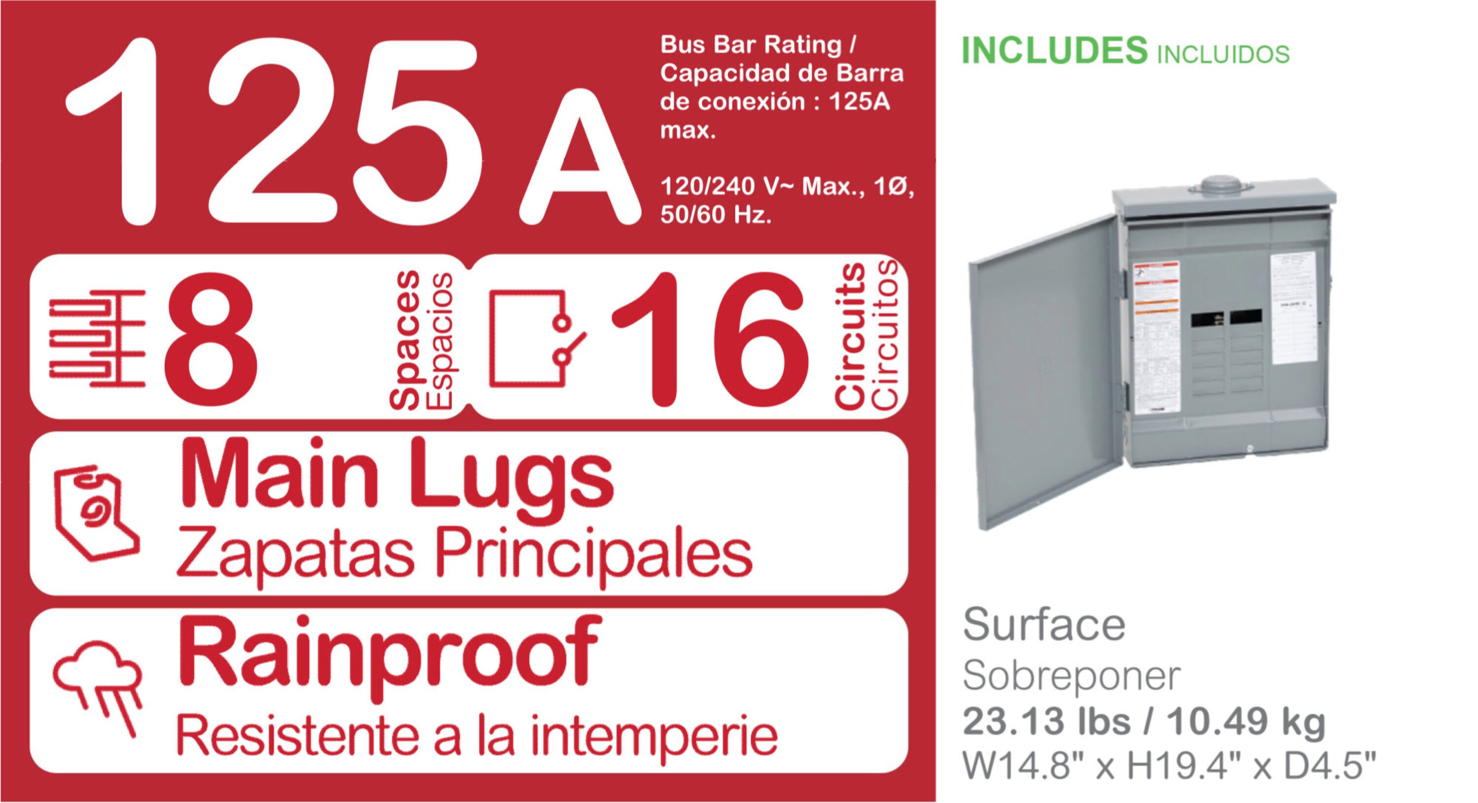 Square D HOM816L125PRB Load-Centers - View #3