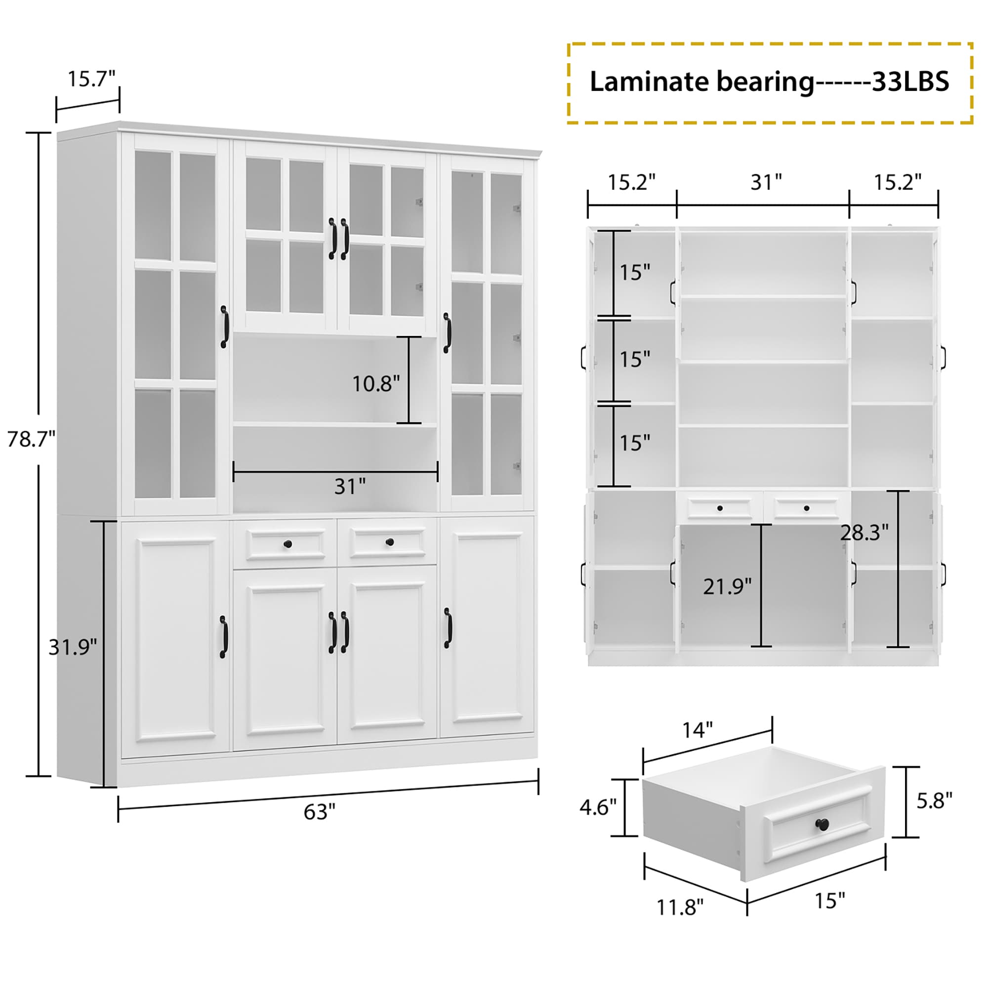 FUFU&GAGA BC0321-01+02 bookcases - View #14