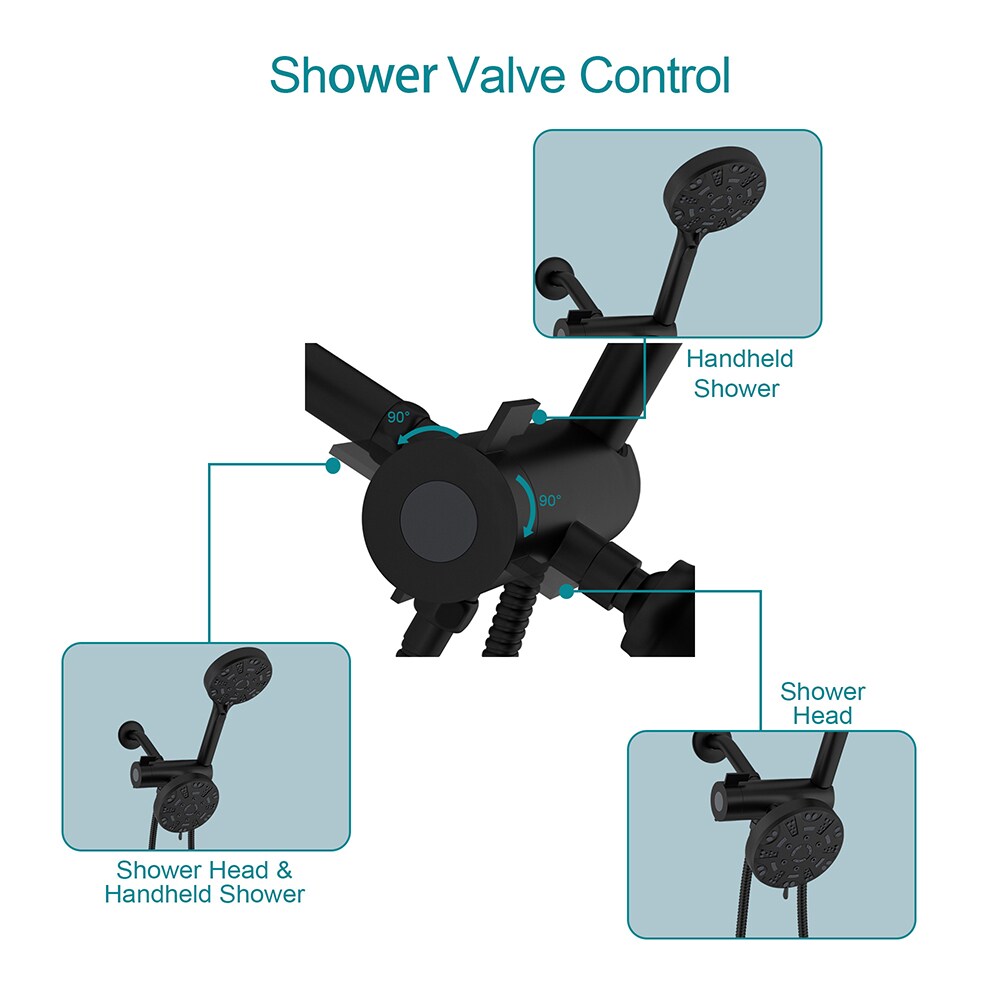 KICHAE KSLF17008-B Fixed-Showerhead - View #2
