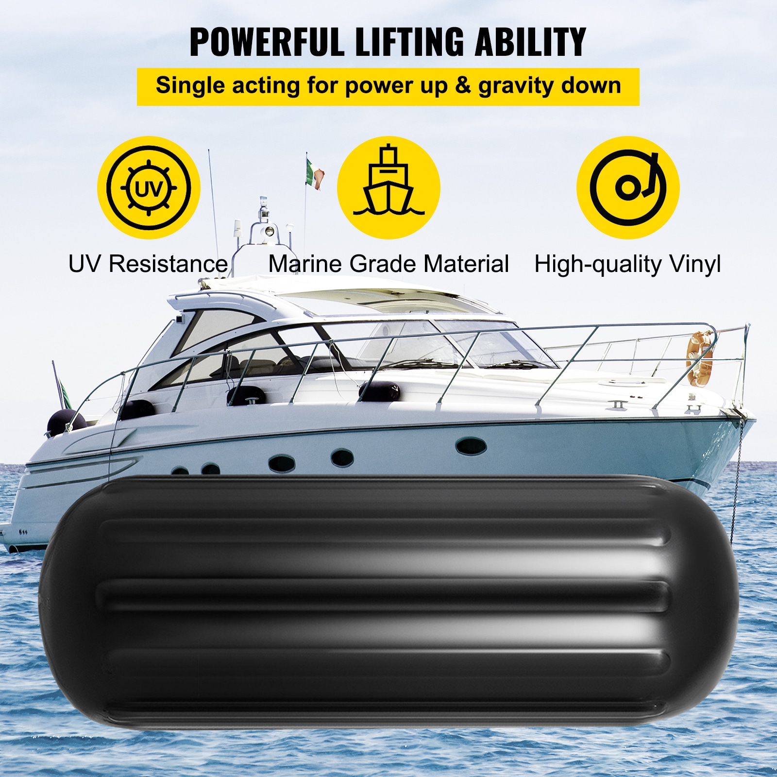 VEVOR DNB10X28YCBHQHS01V0 Boat-Bumpers - View #6