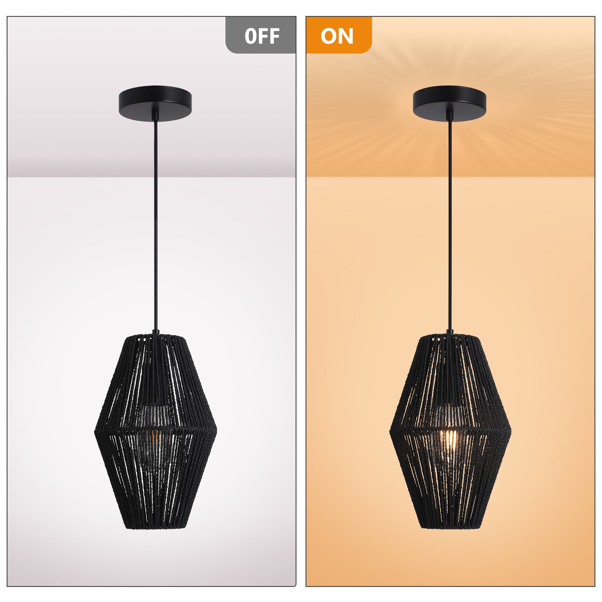 LamQee 06FTL0262ABK Pendant-Lights - View #8
