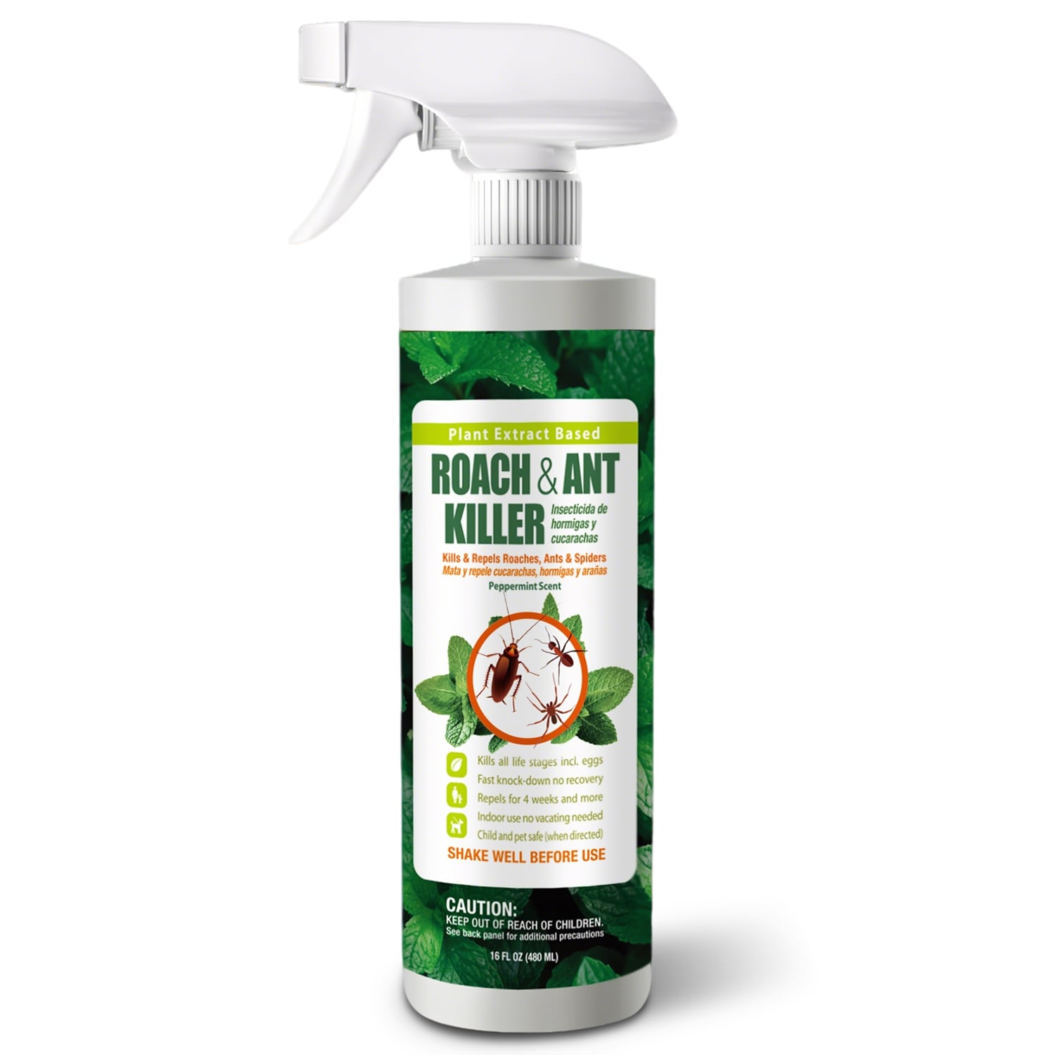 EcoVenger Cockroach Killer and Repellent Natural Ready to use Roach killer 16 -oz