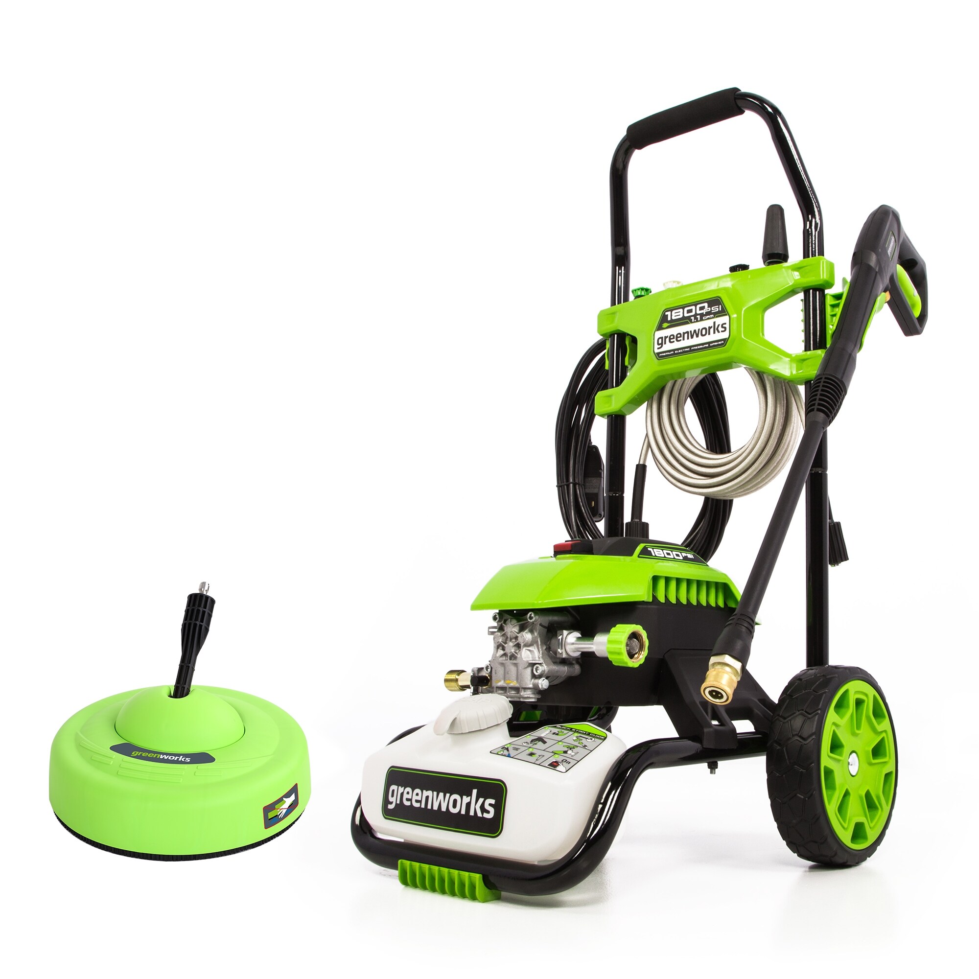 Greenworks 1800 PSI 1.1-Gallon-GPM Cold Water Electric Pressure Washer 5109102 Uae Electronic uaeelectronic.com