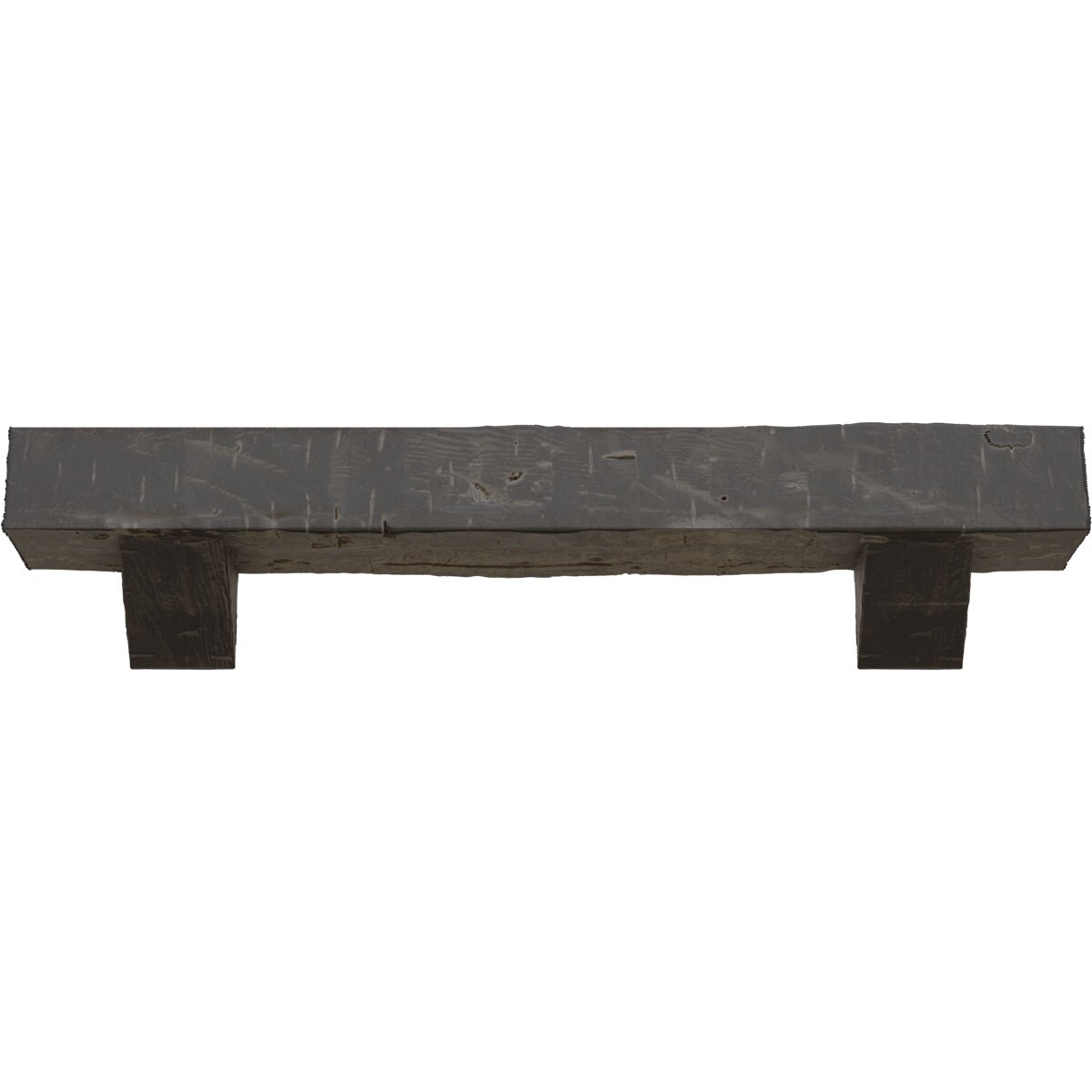 Ekena Millwork MANUHH04X04X36BKAC Mantel-Shelves - View #2