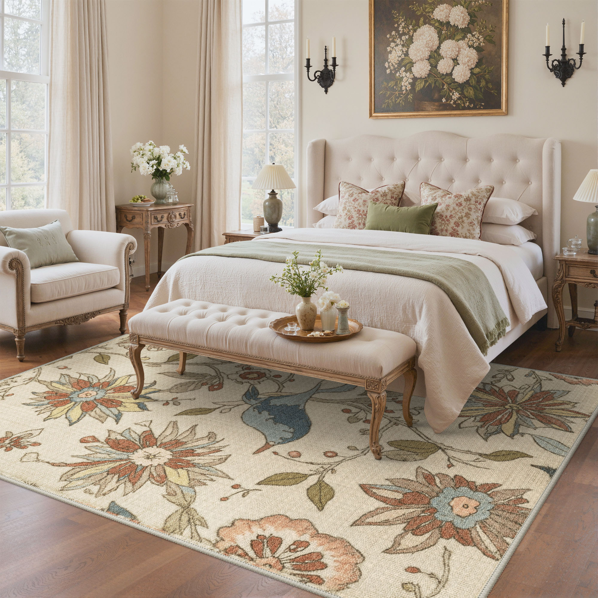 BAVNI ARF00748-OCHREBL-2X8 rugs - View #5