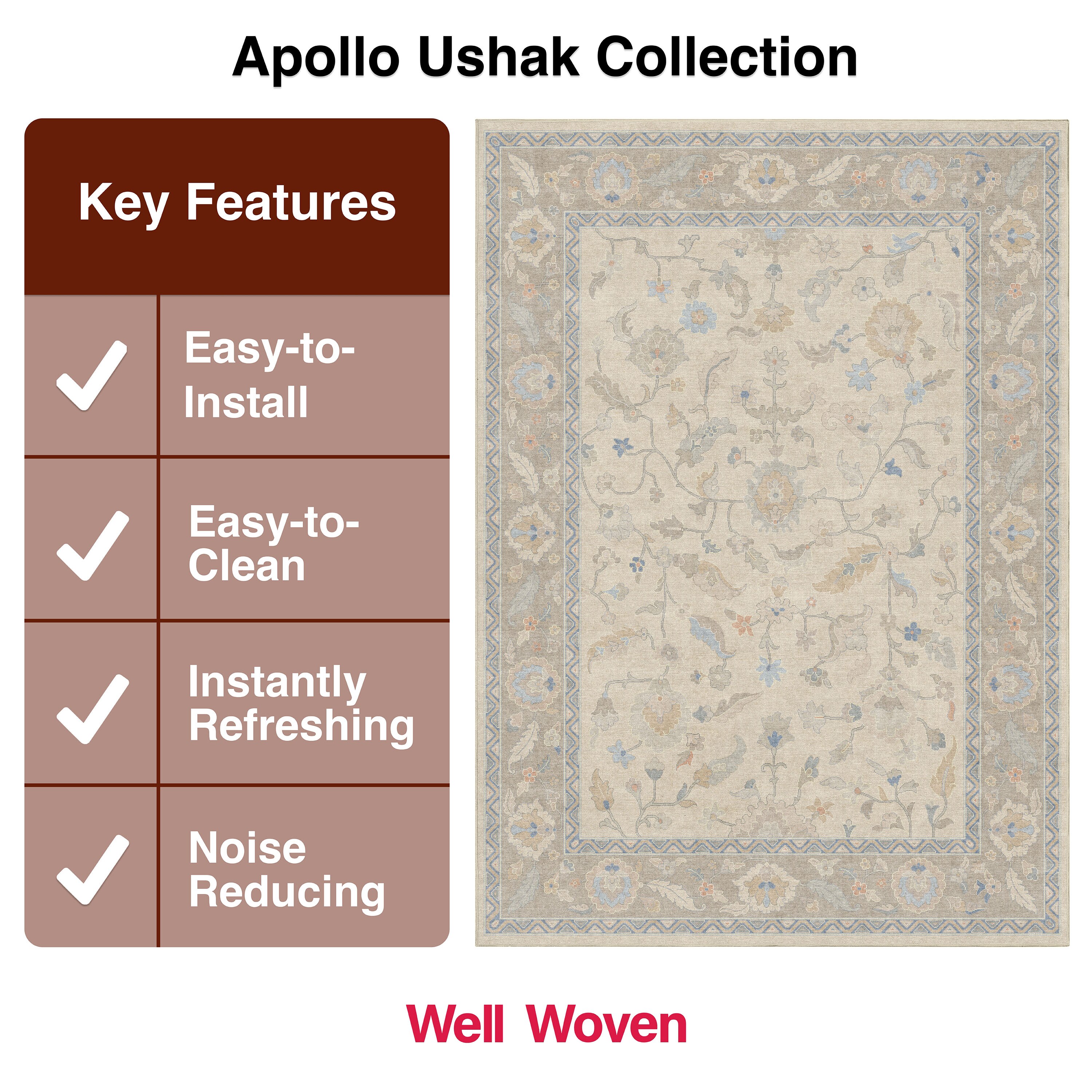 Well Woven W-US-01A-3H rugs - View #7