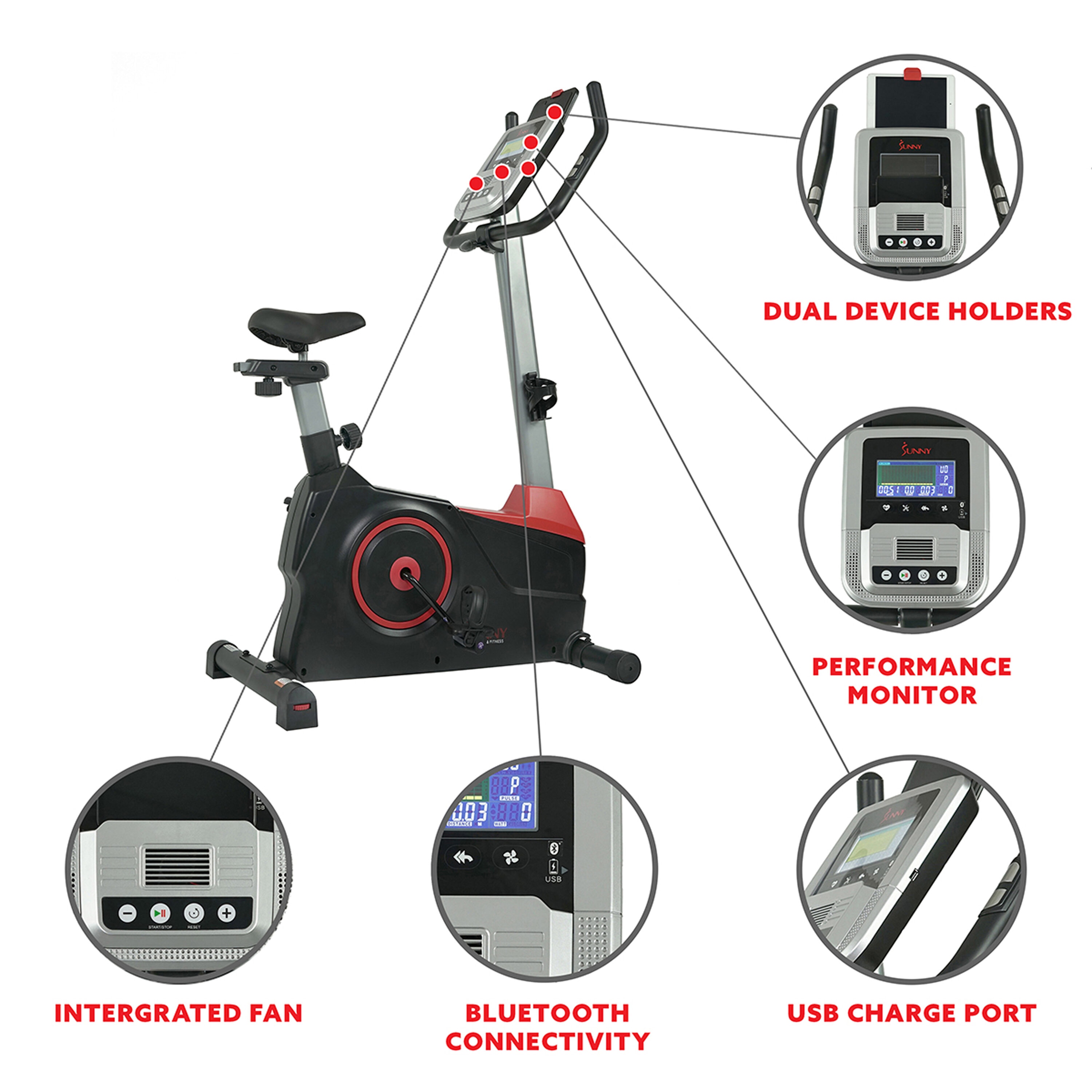 Sunny Health & Fitness SF-B2969 Exercise-Bikes - View #8