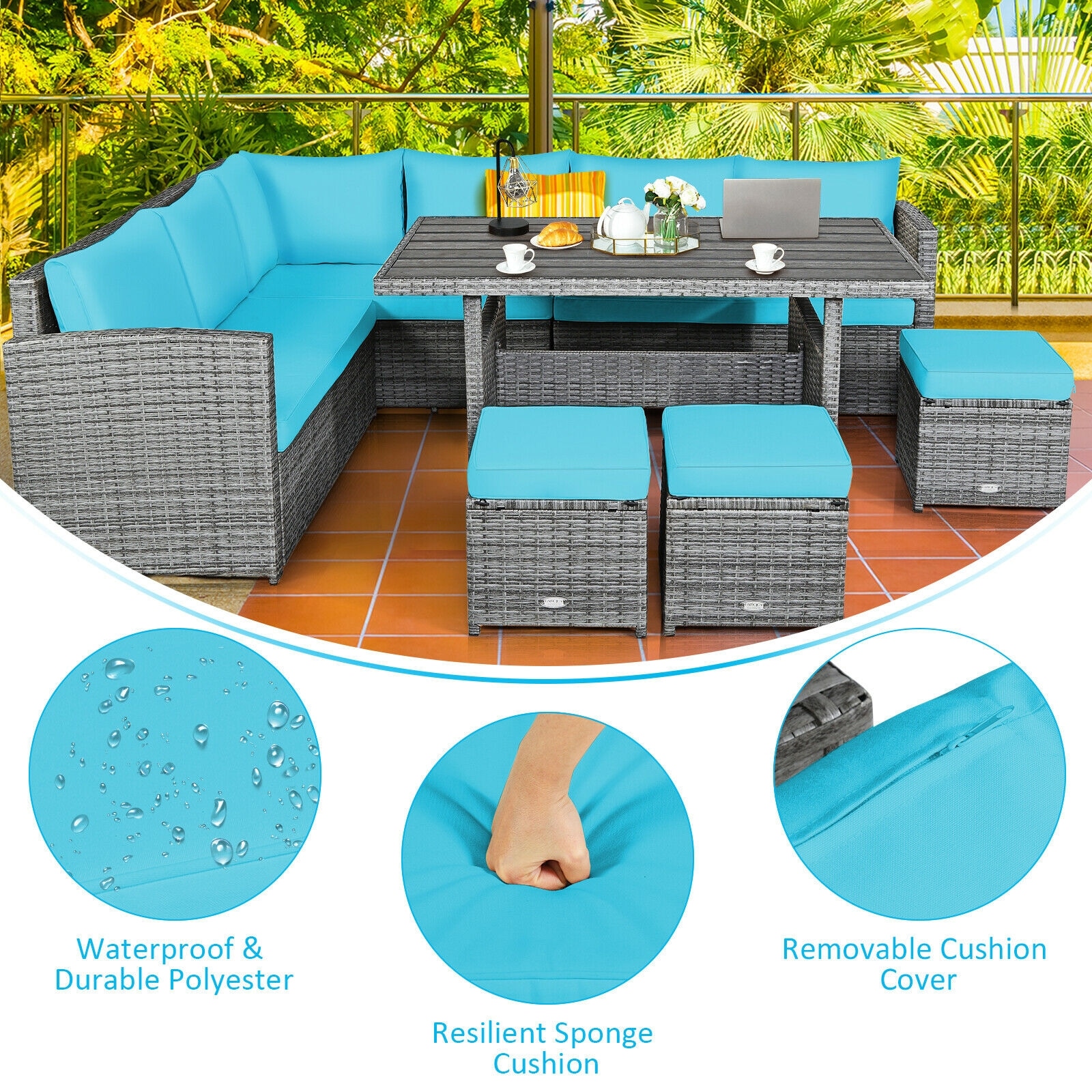 Volenca VOL-R15QWE Patio-Sofas-Daybeds - View #6