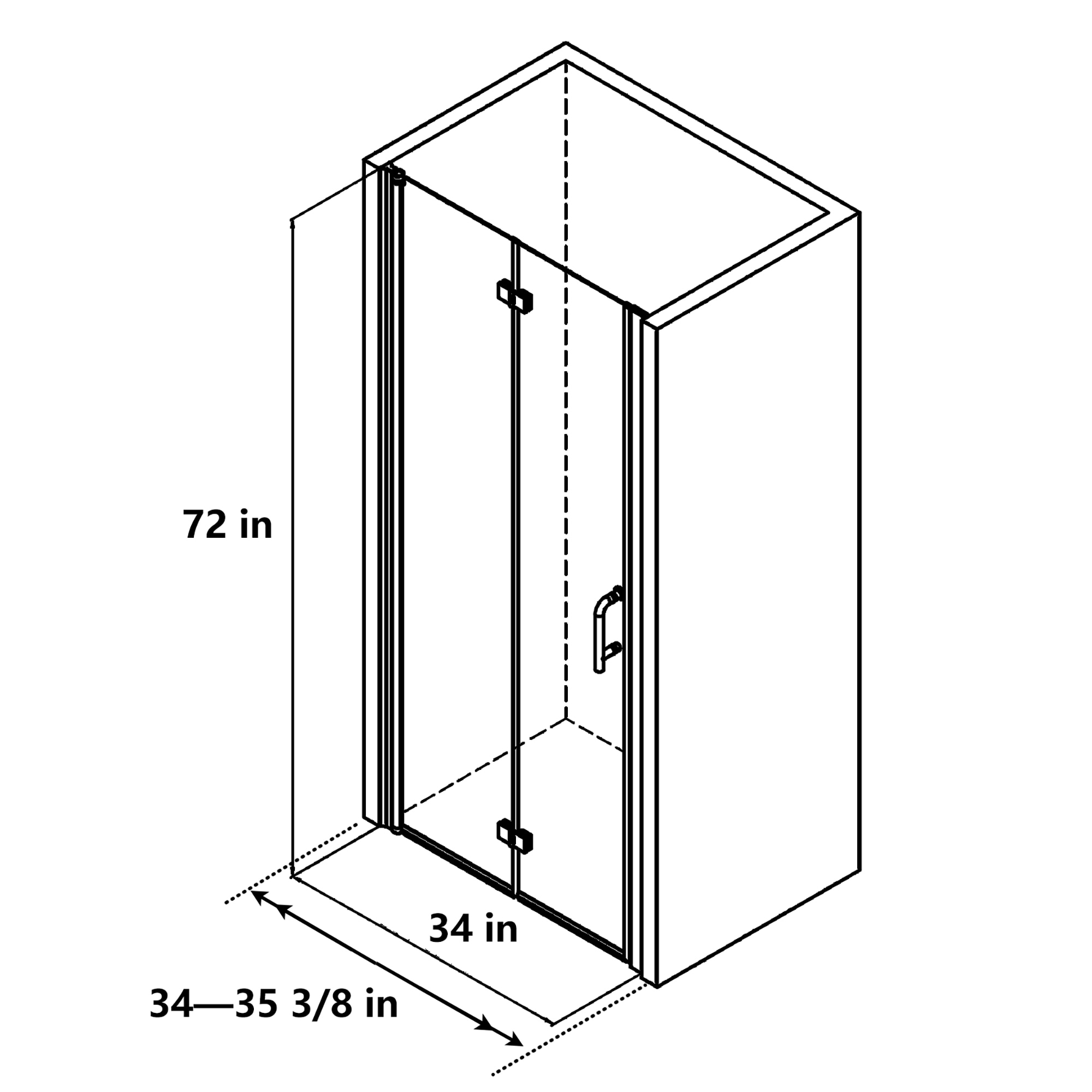 Lordear LD-ZDM6603BN Shower-Doors - View #12