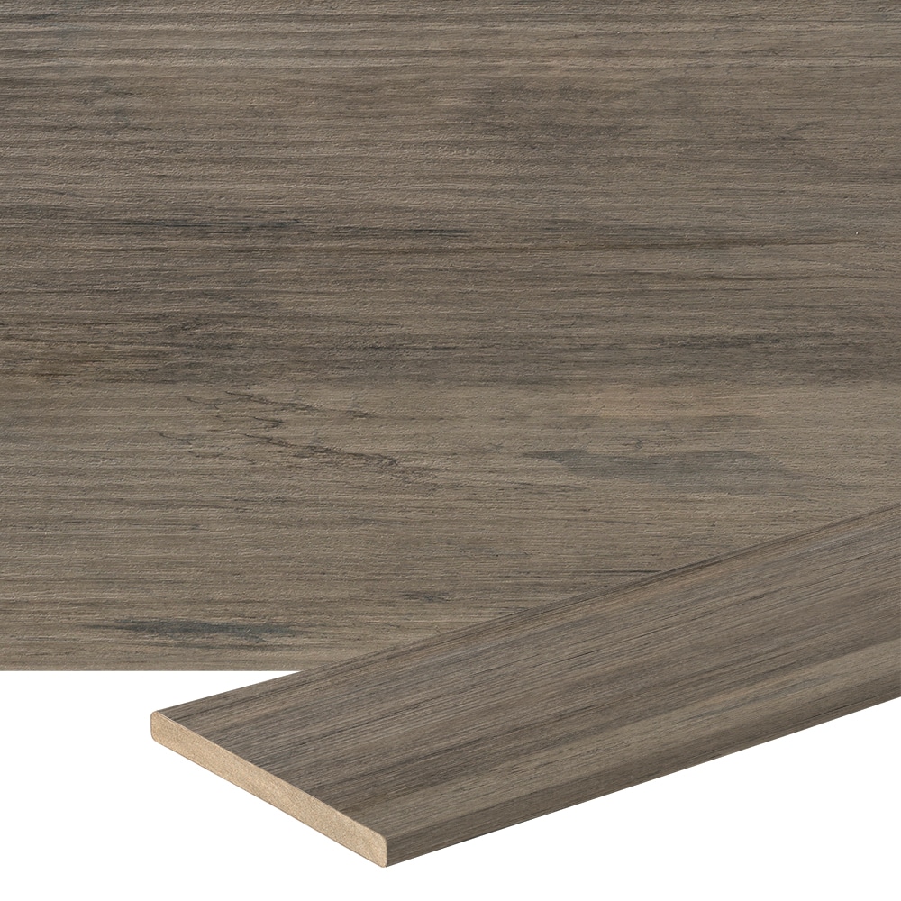 TimberTech LCRISERAW Legacy 0.5-in x 8-in x 12-ft Ashwood Square Composite Riser
