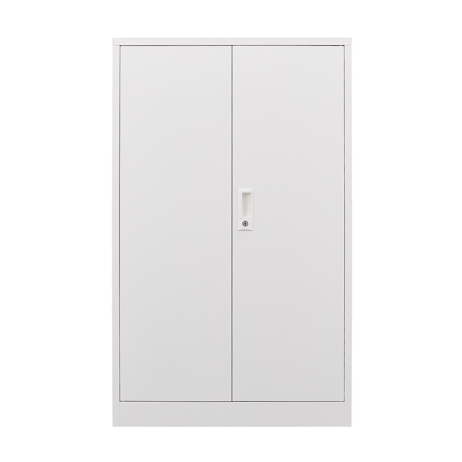 SINOFURN SYC030004BK White 25.6-Inches File Cabinet