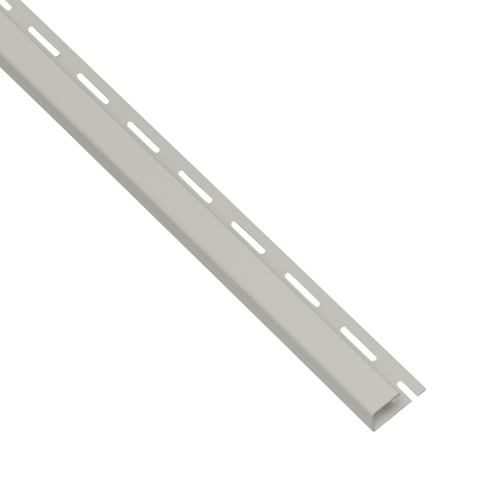 Georgia-Pacific 237892A Vinyl Siding Trim J-channel Thistle 0.875-in x 150-in