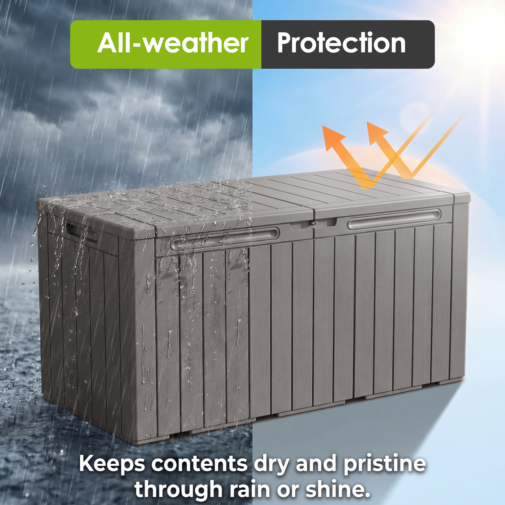 Patiowell WES-PSB25-1082-WCF Deck-Boxes - View #4