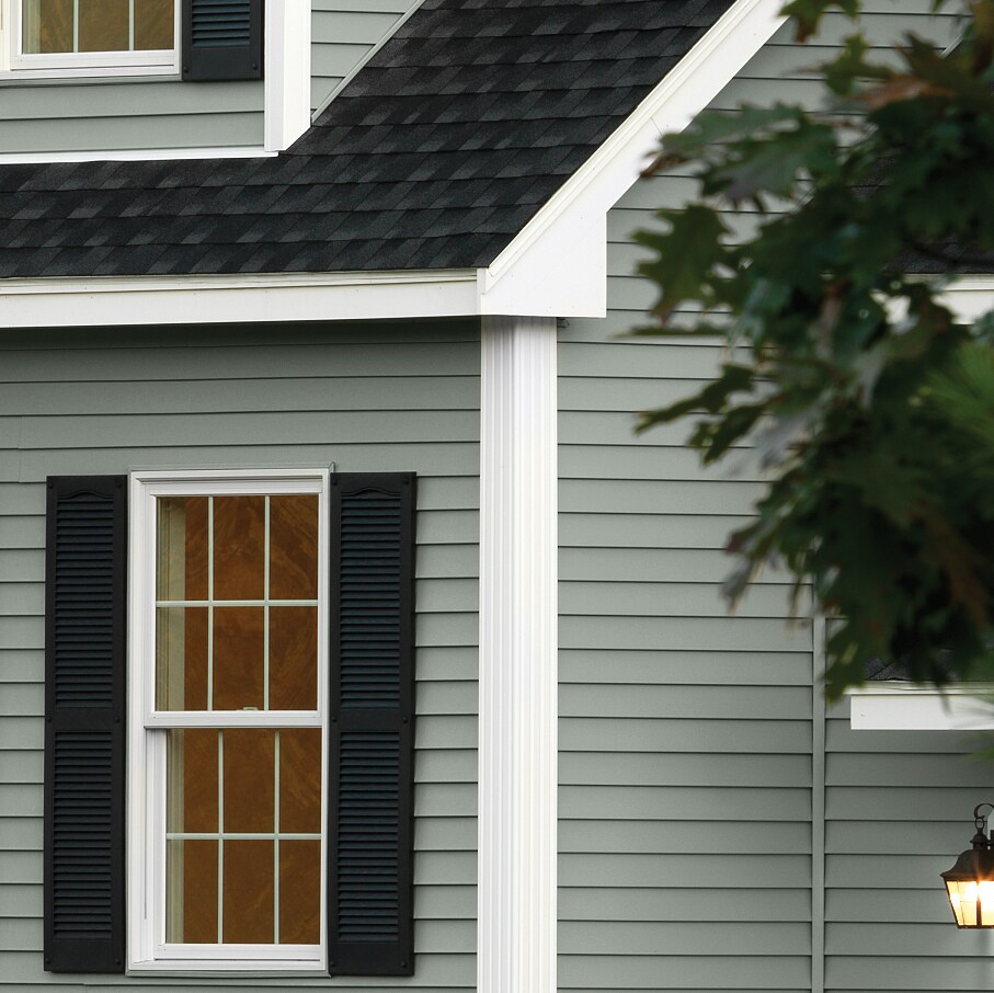 Compass Double 4in Traditional Vinyl Siding Panel