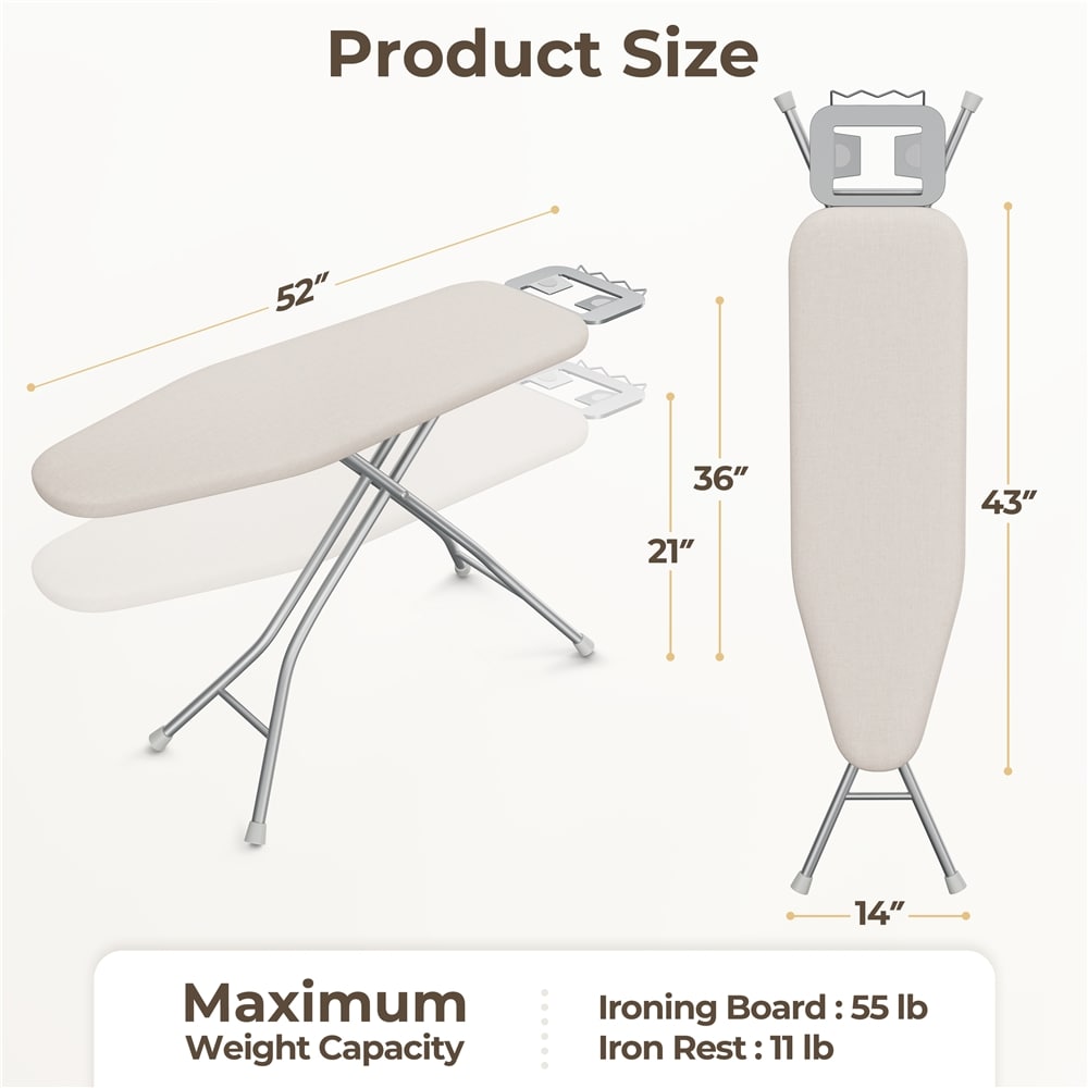 Yaheetech LSNKG50001 Ironing-Boards-And-Accessories - View #3