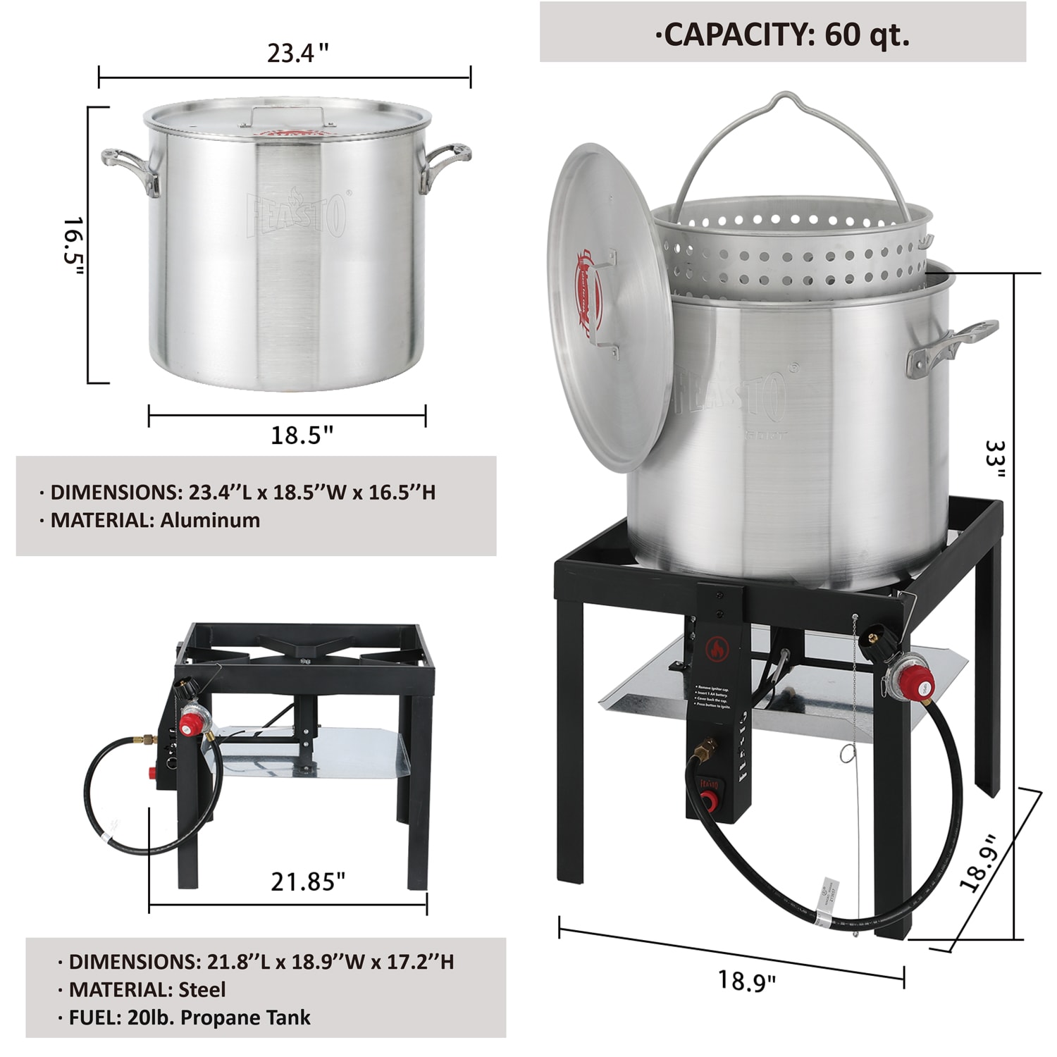 Feasto 11401 Outdoor-Burners-Stoves - View #2
