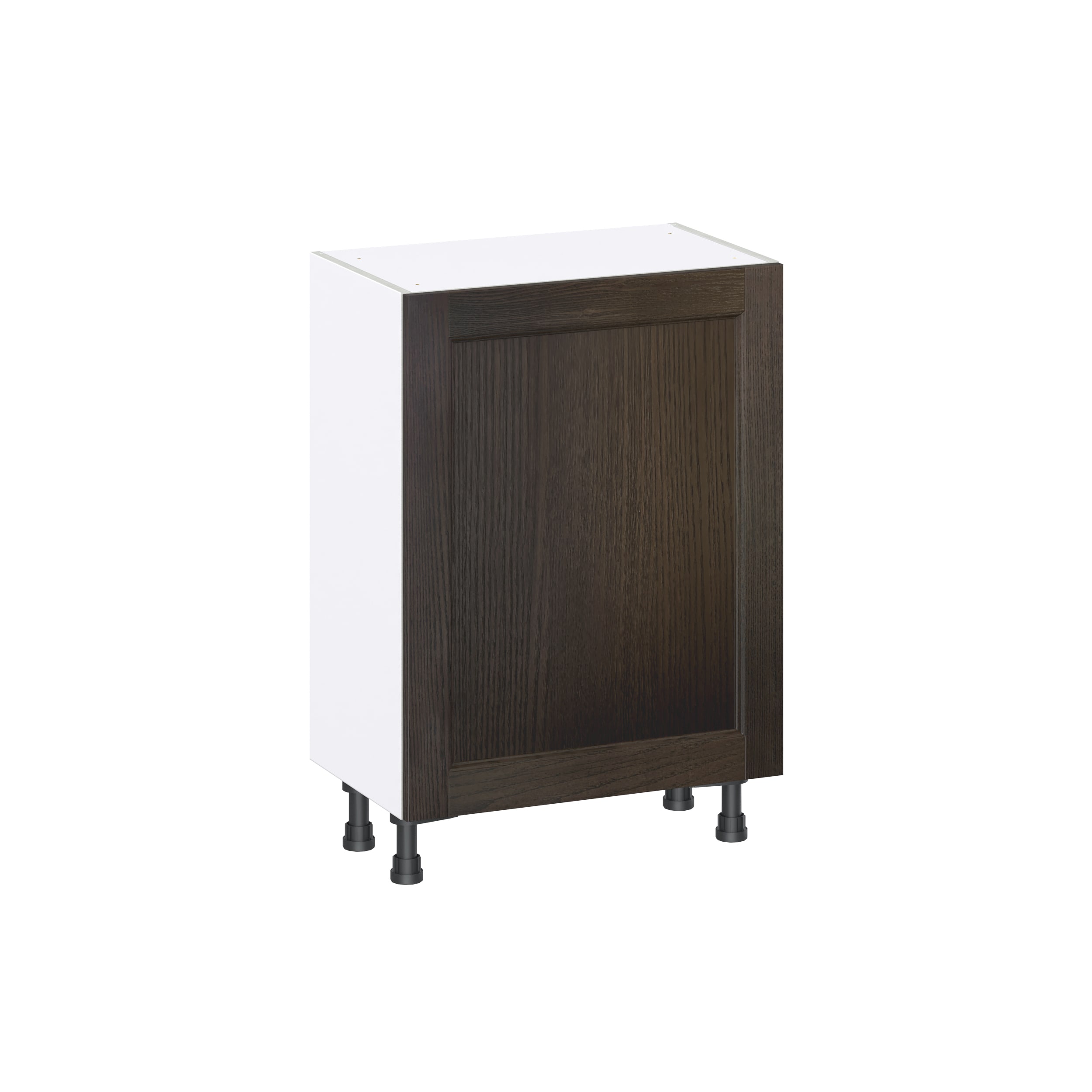 Hugo&Borg DSB2414FHI3(L/R)-MO Montclaire 24-in W x 34.5-in H x 14-in D Wood 3 -Drawers Base Fully assembled Cabinet (Recessed Panel Shaker)