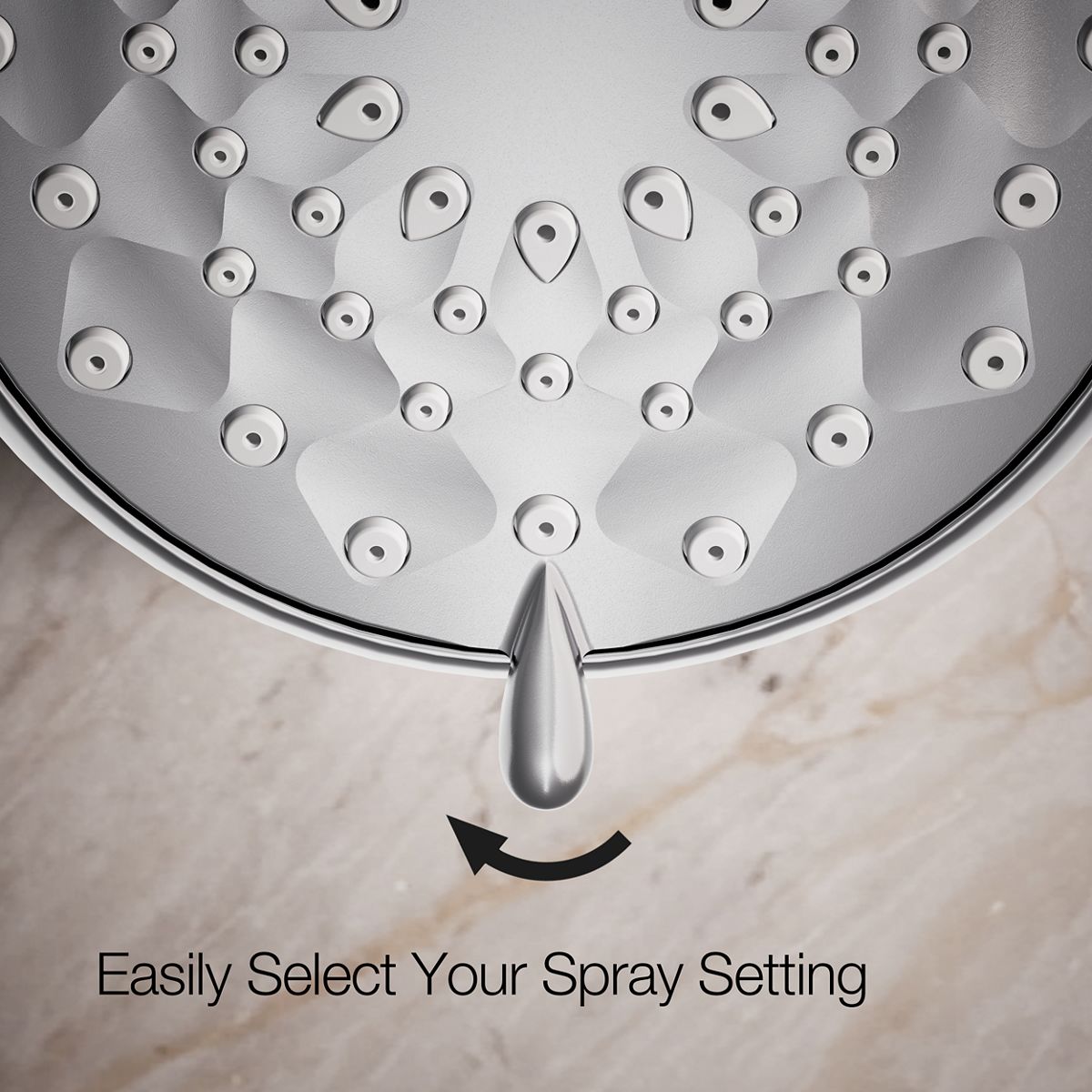 KOHLER K-72424-G-CP Fixed-Showerhead - View #7