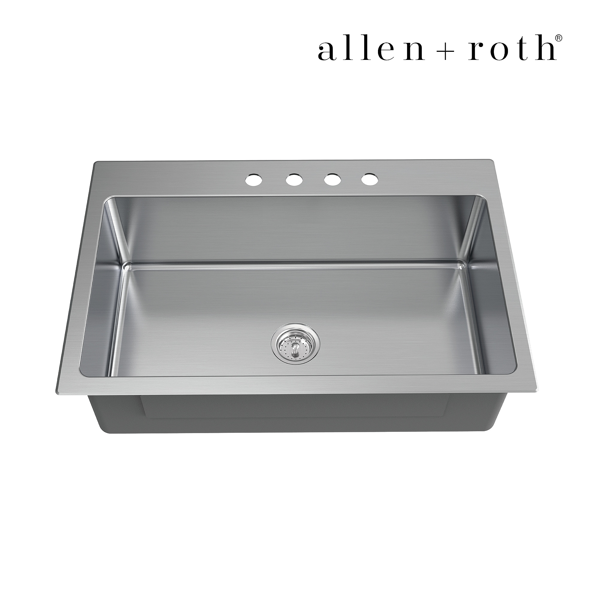 allen + roth VDR3322LA1-S Kitchen-Sinks - View #4